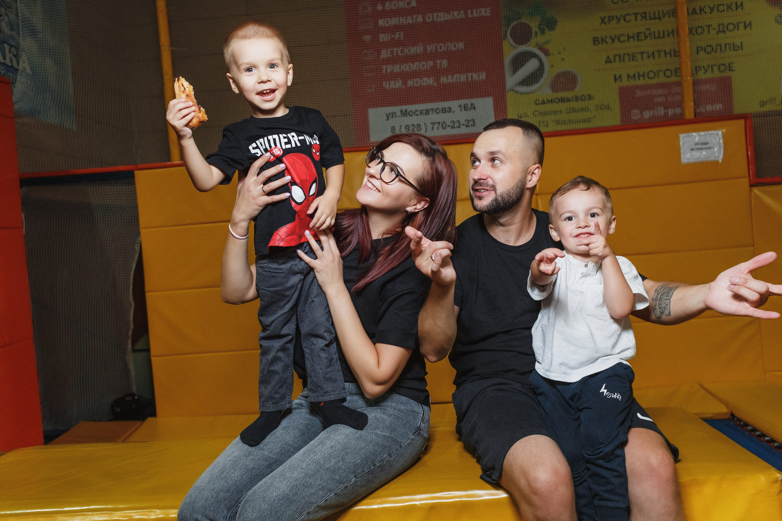 Веселье и радость: День рождения Вани в 'В облака', Таганрог. Свадебный и семейный фотограф в Таганроге Бакарюк Антон