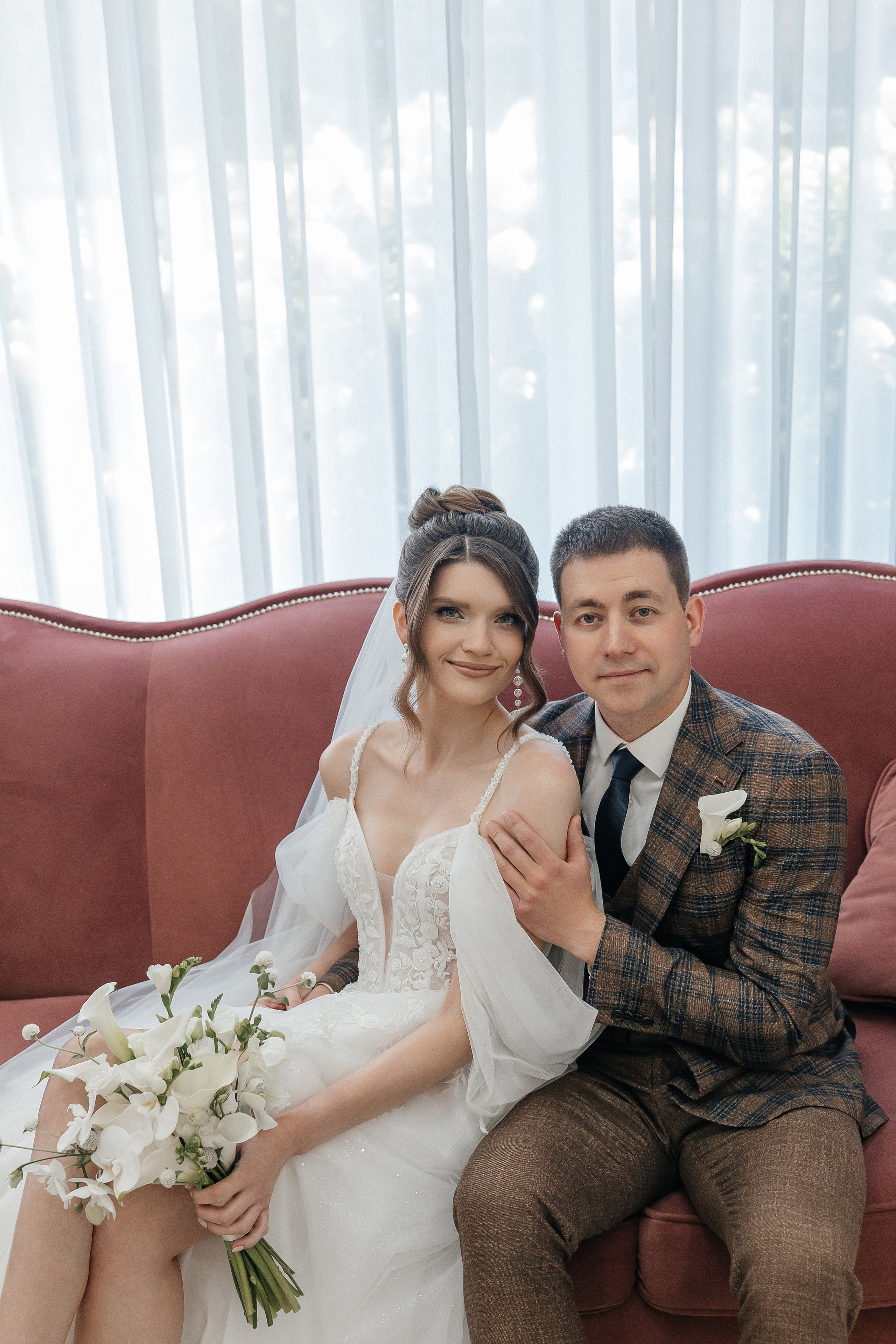 Свадебная фотосессия в Таганском Дворце Бракосочетания