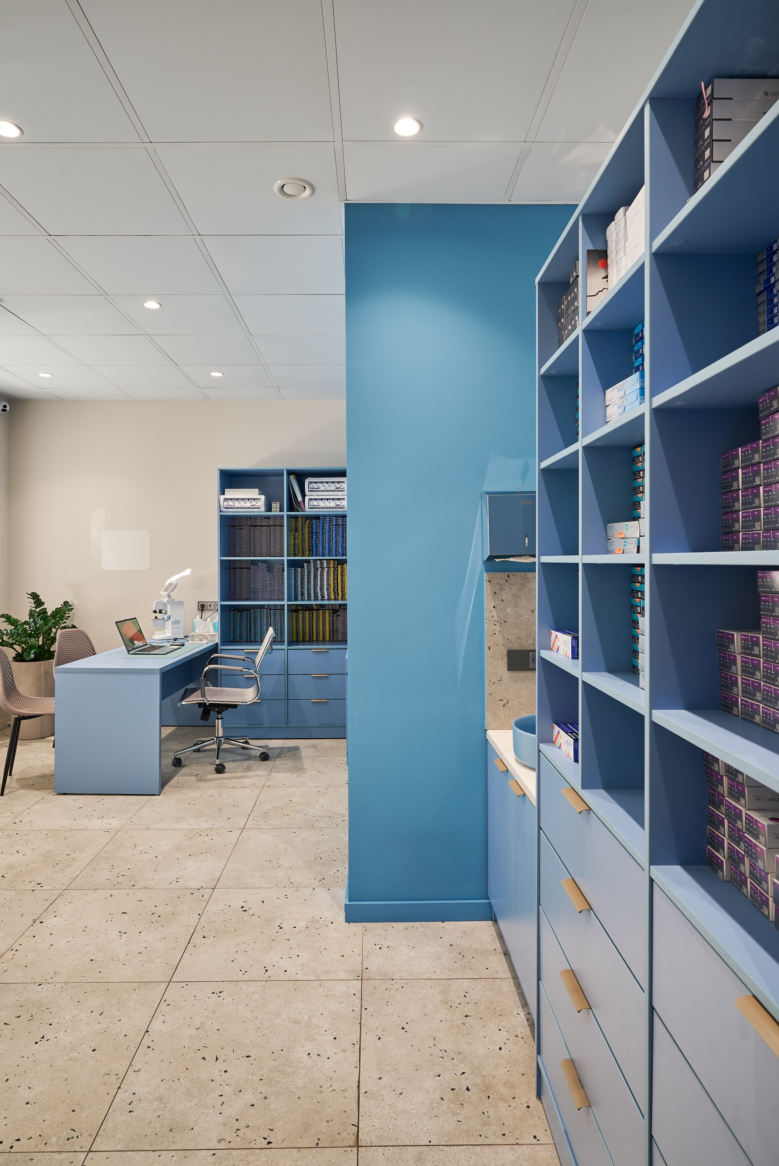 Небесно-голубой и капибара: оптика в Москве (Публикация My Decor). Бояршинов Антон Интерьерный фотограф/видеограф Москва