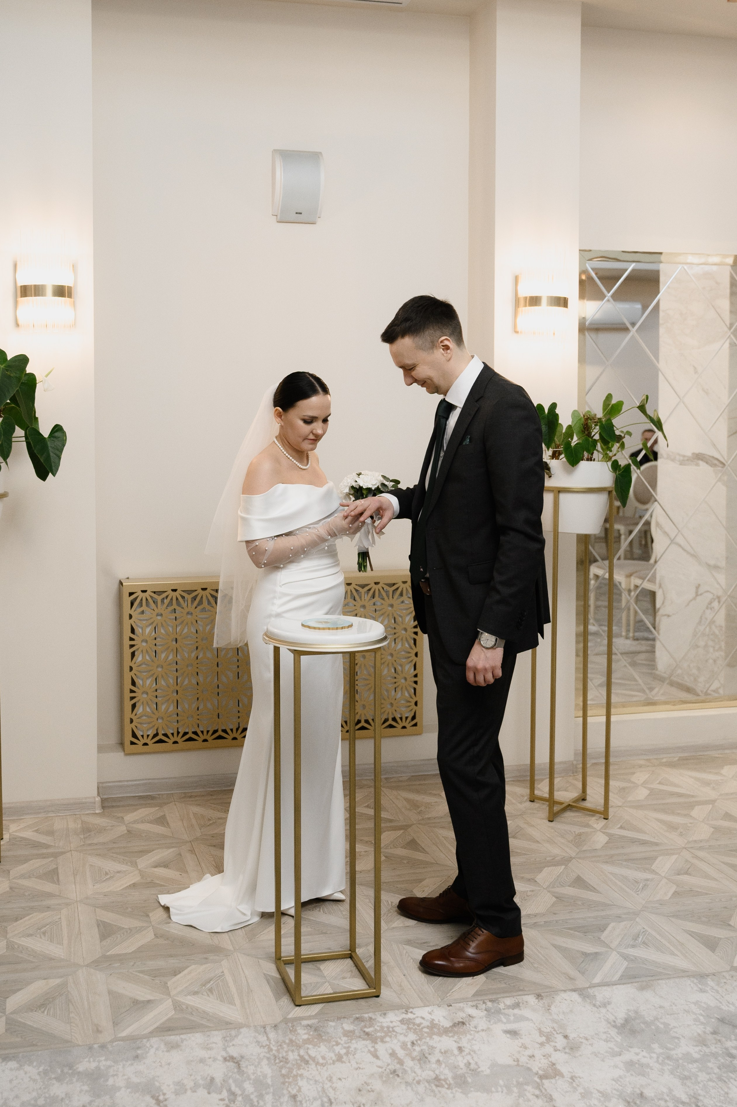 Наталья и Андрей. Савеловский загс. Свадебный фотограф Колотовкина Валентина Москва