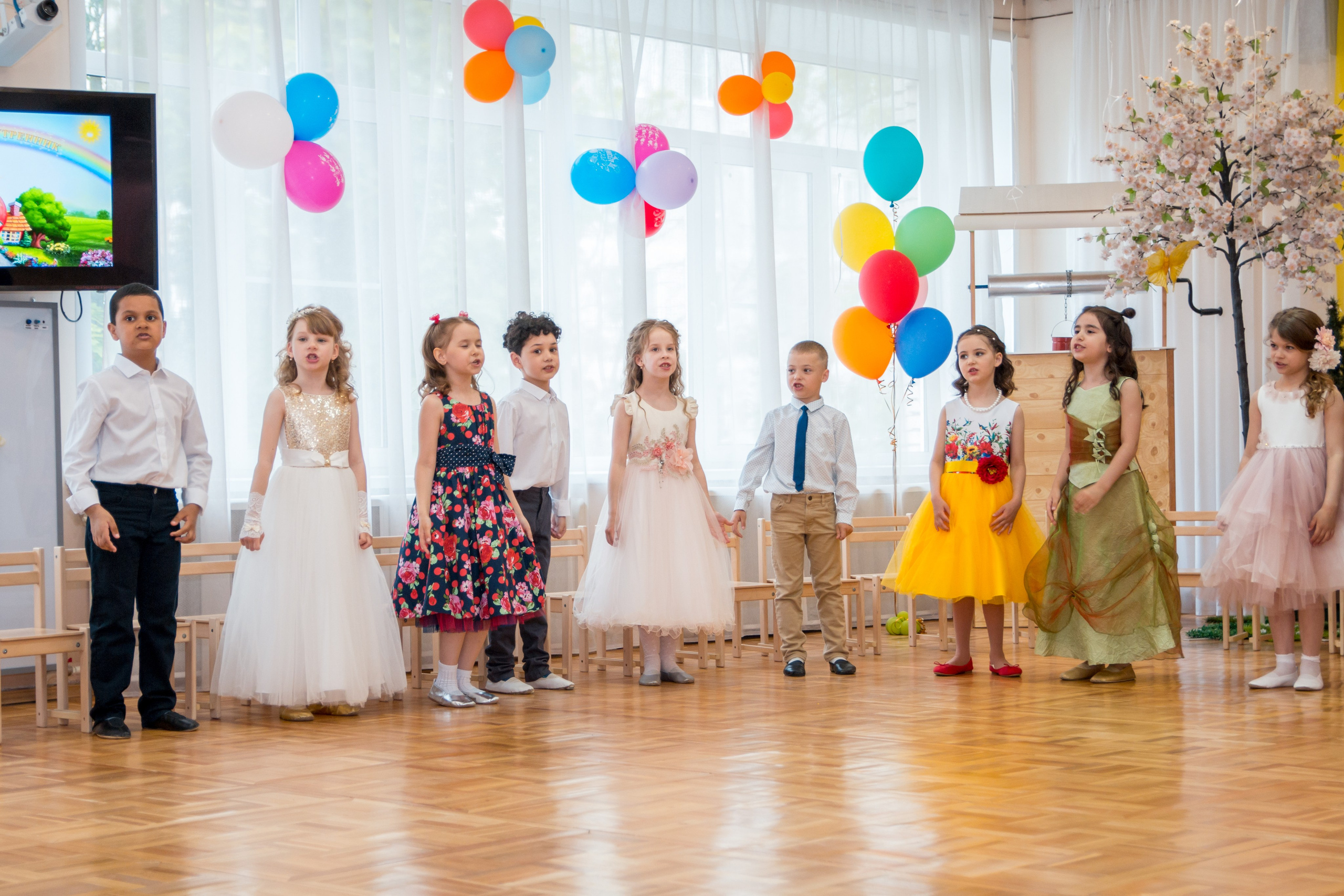 Съемки утренников. Выпускные альбомы в Обнинске