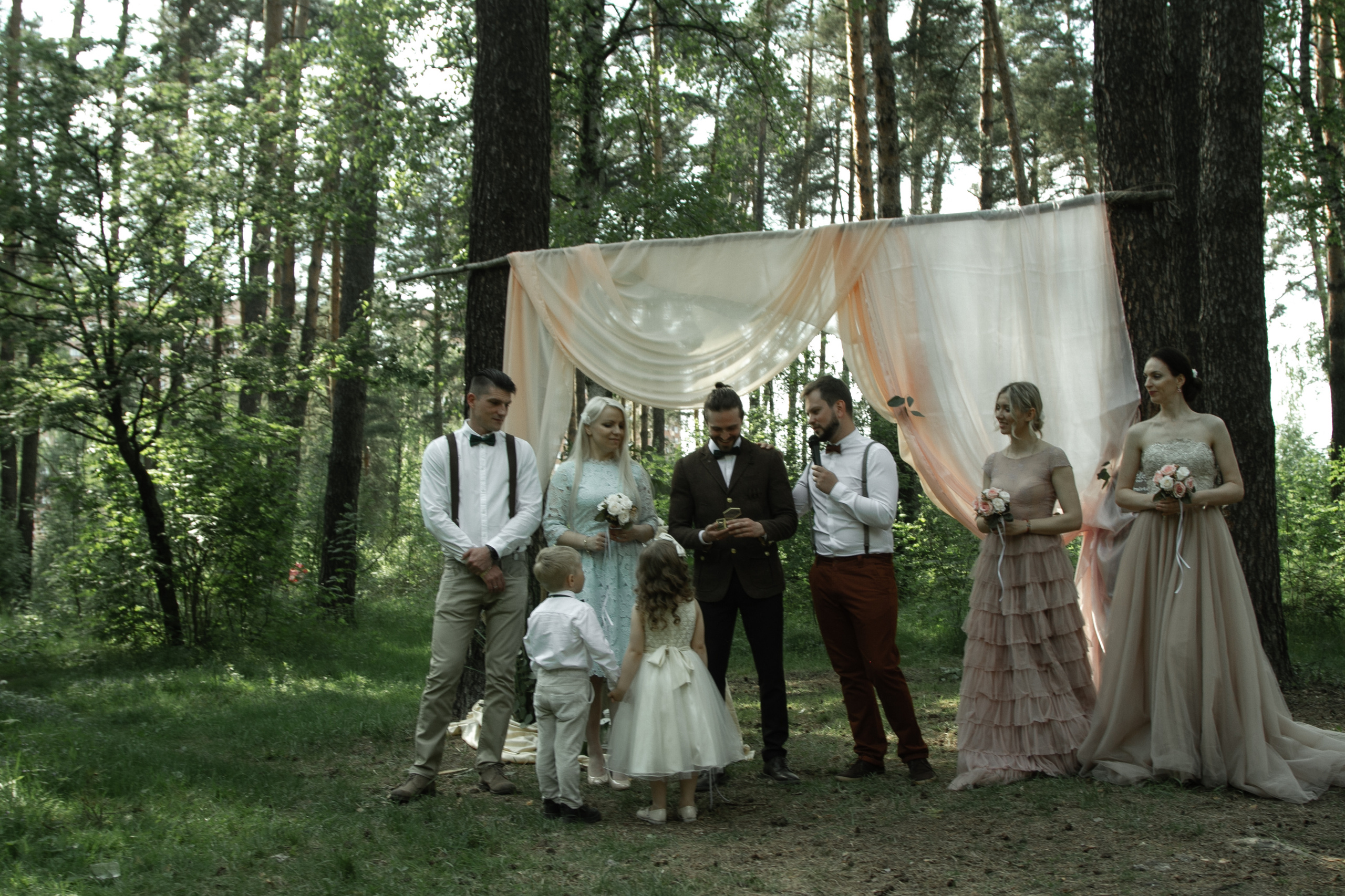 Alexandra & Dmitry Forest wed