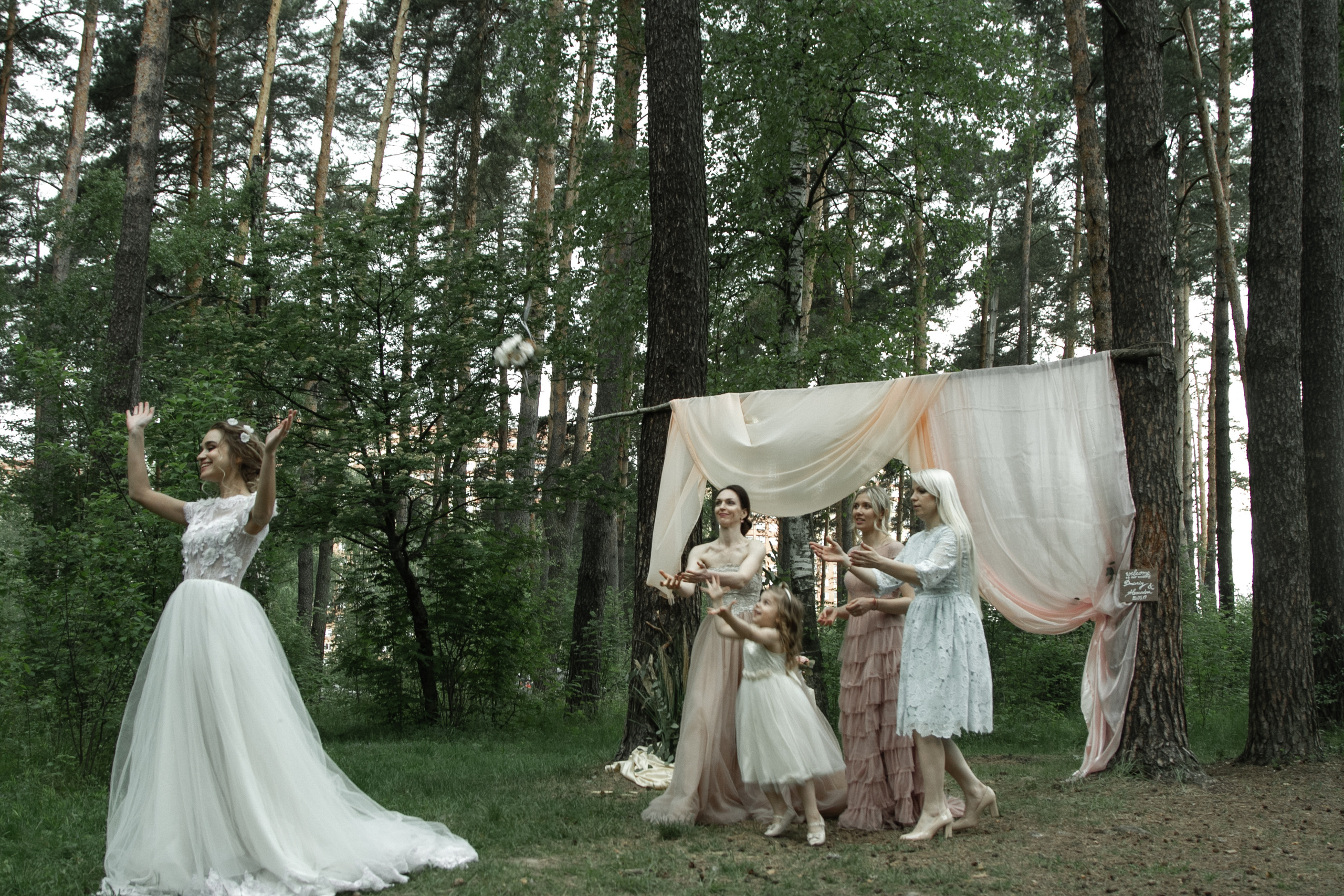Alexandra & Dmitry Forest wed