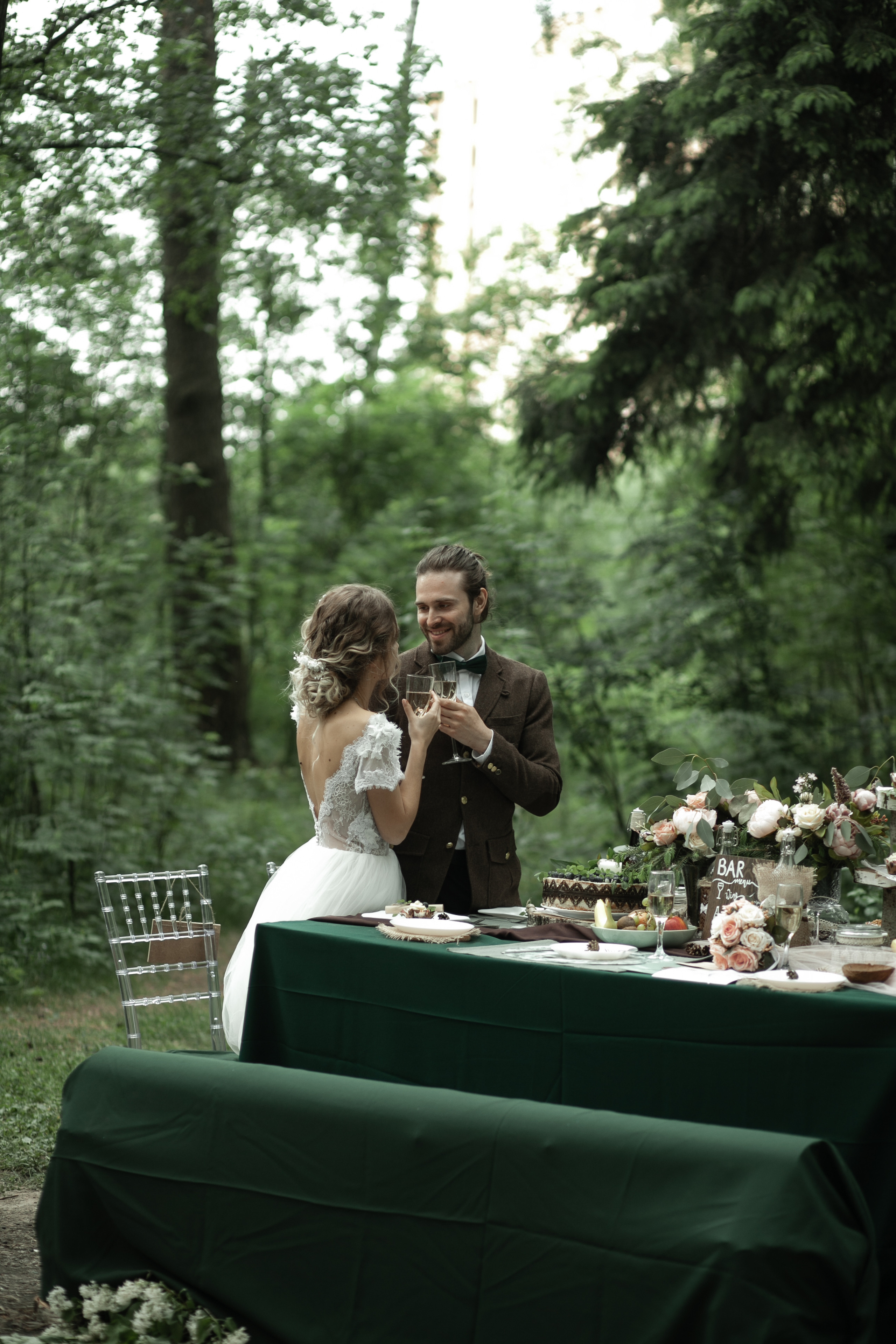 Alexandra & Dmitry Forest wed