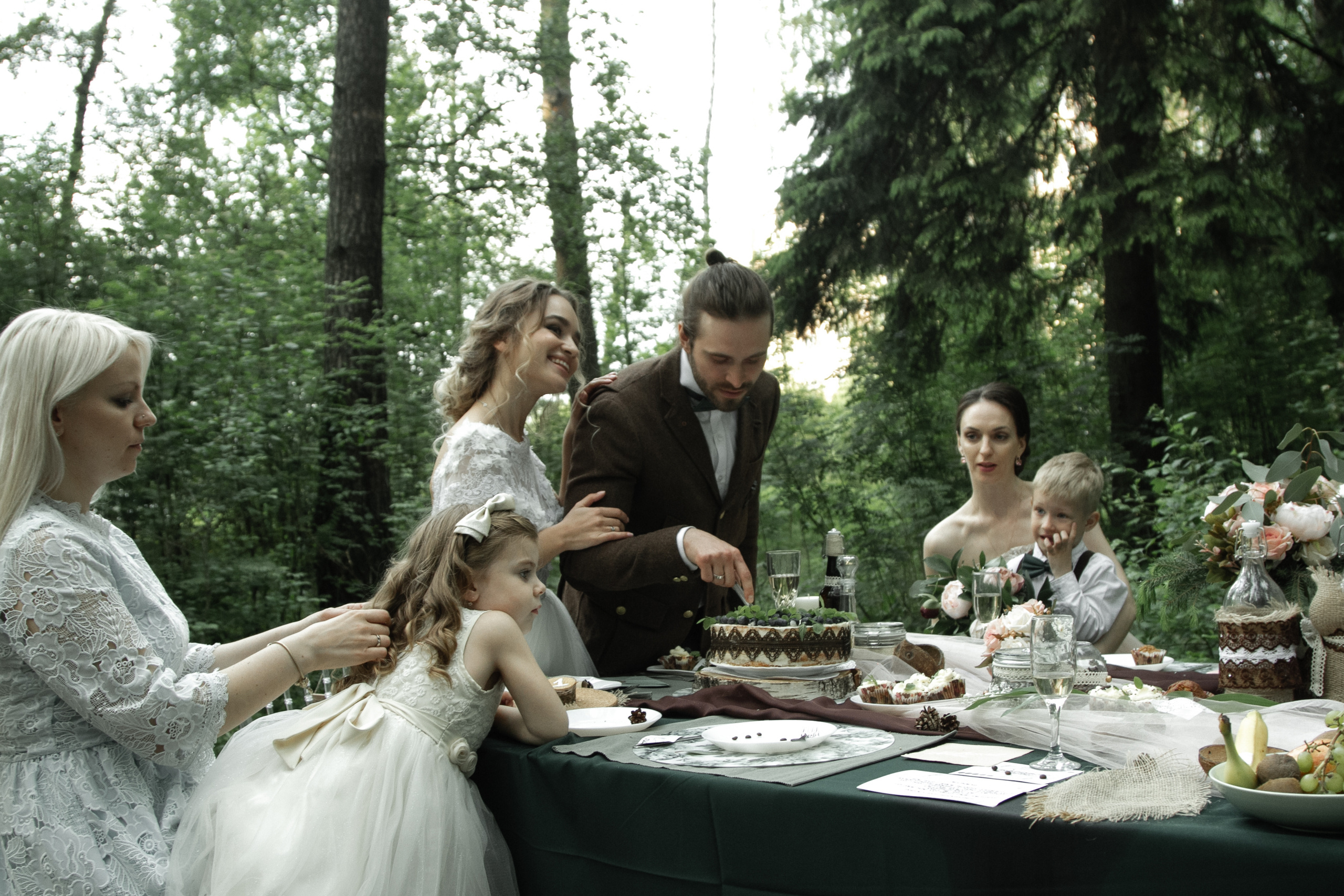 Alexandra & Dmitry Forest wed