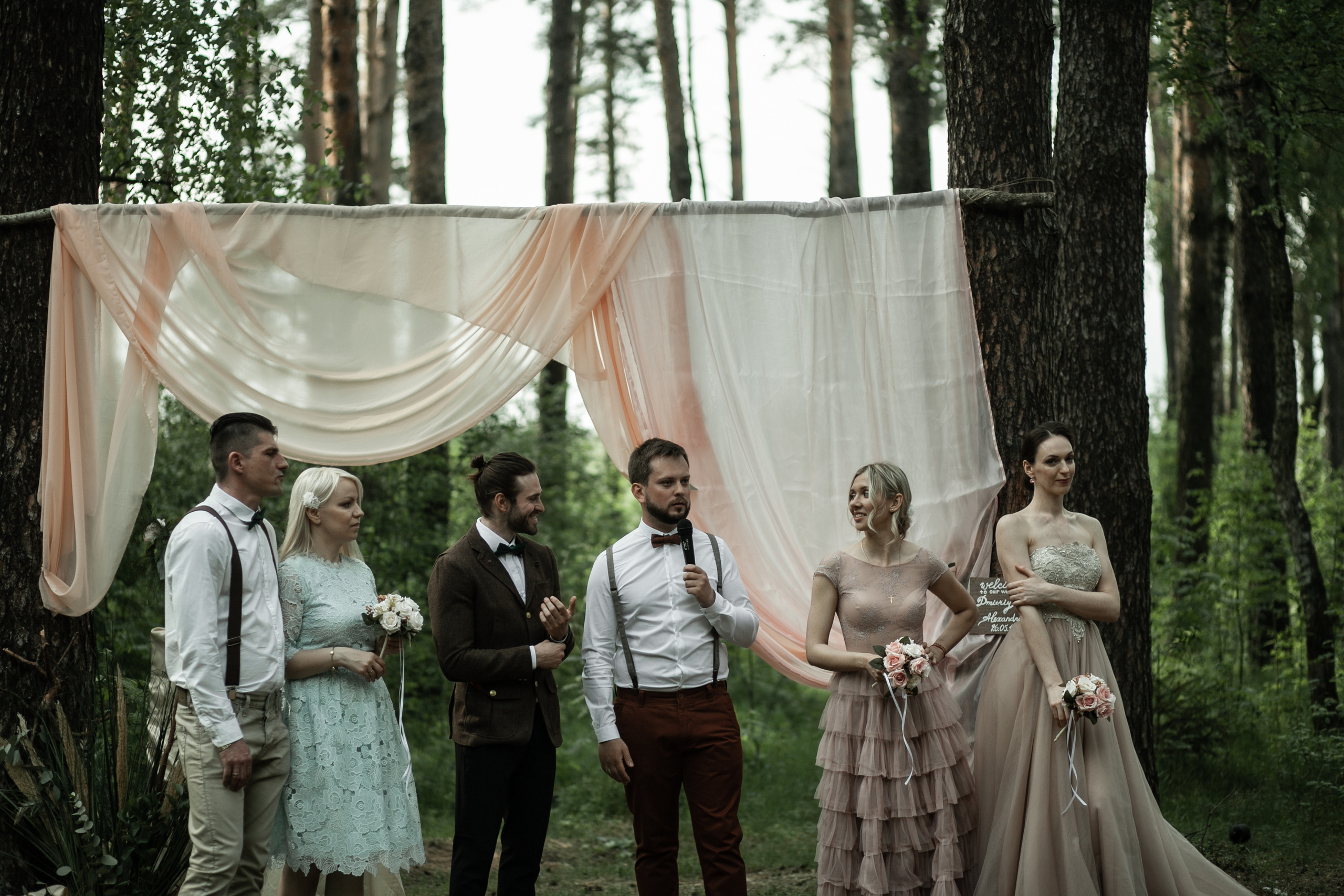 Alexandra & Dmitry Forest wed