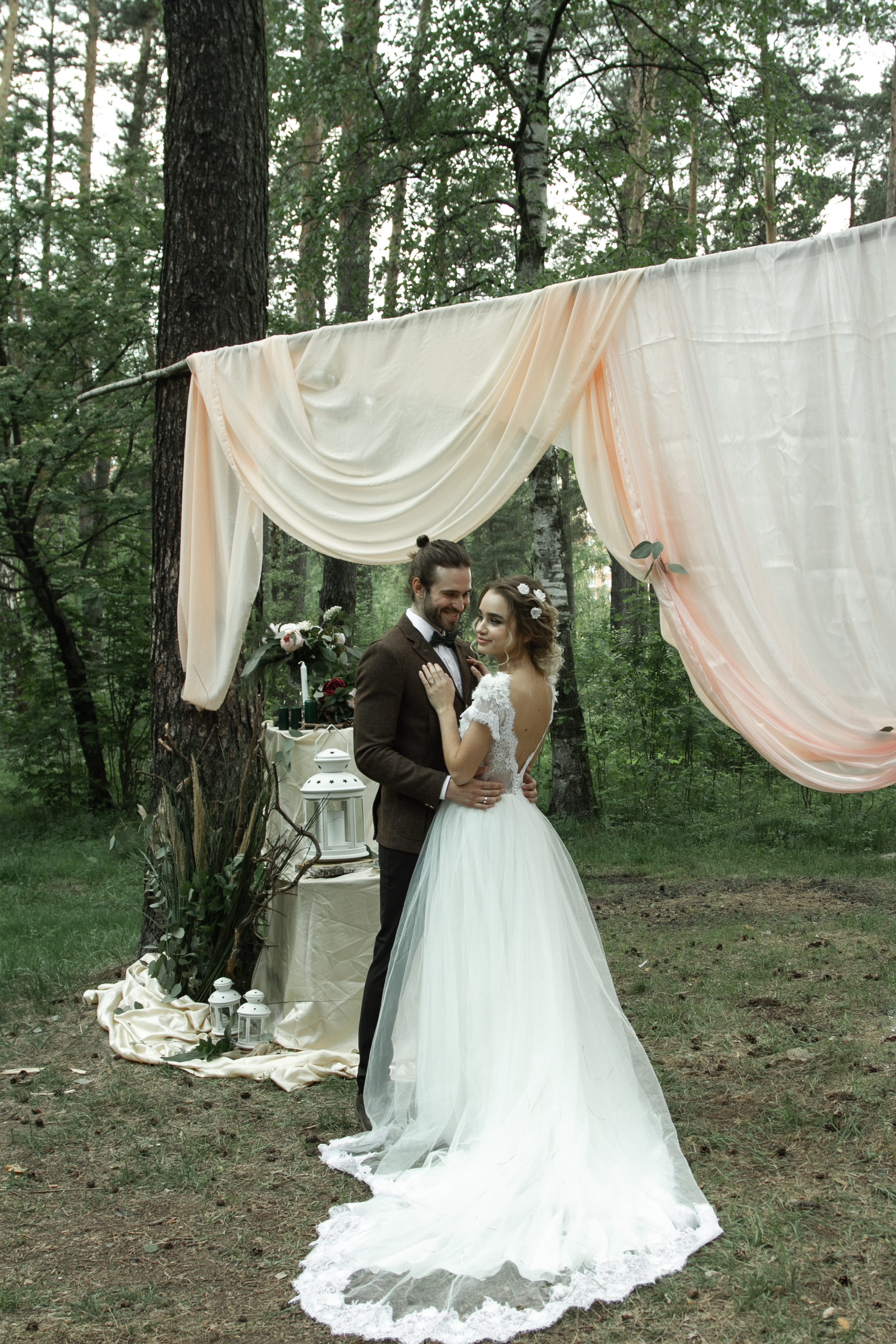 Alexandra & Dmitry Forest wed