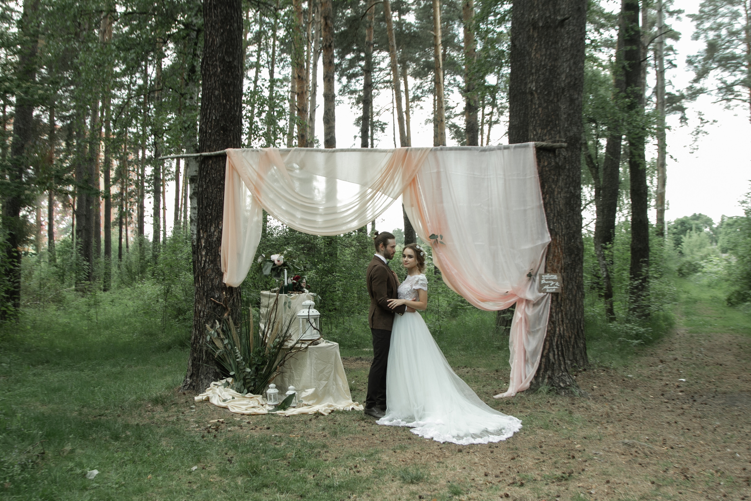 Alexandra & Dmitry Forest wed