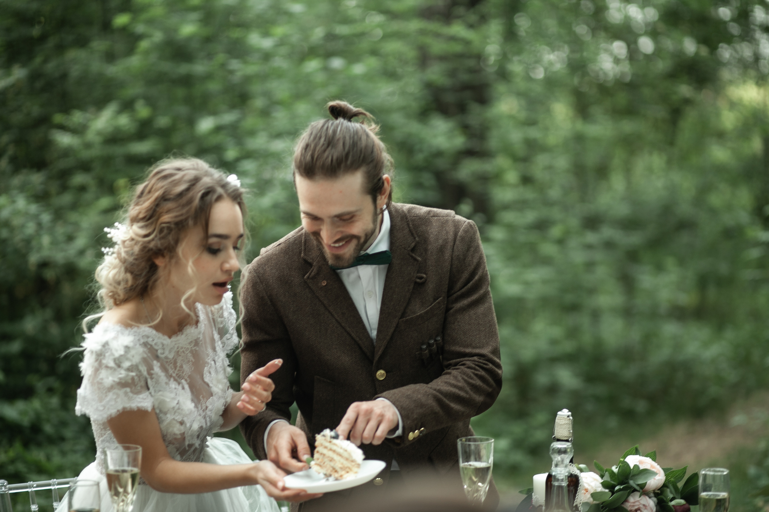 Alexandra & Dmitry Forest wed