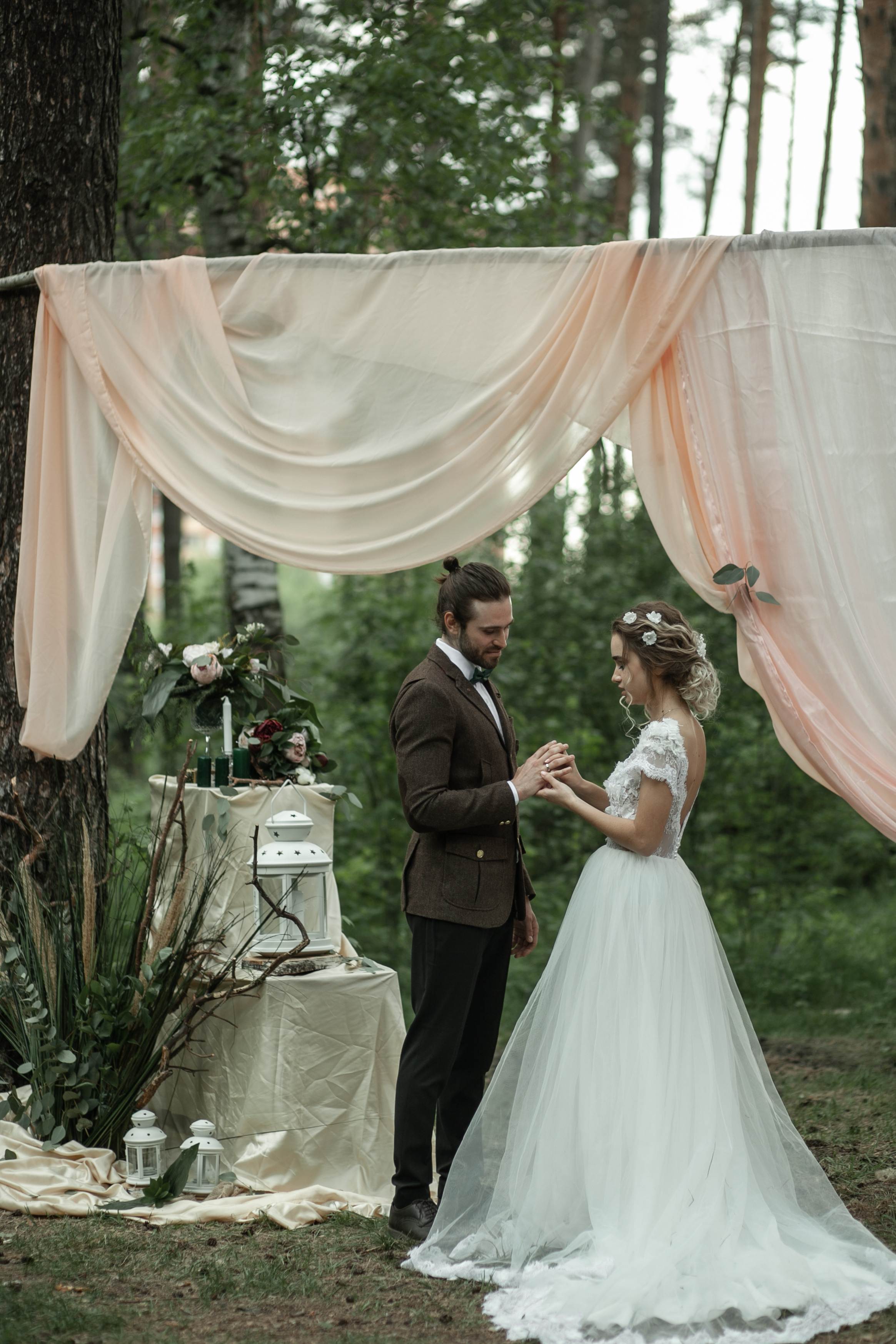 Alexandra & Dmitry Forest wed