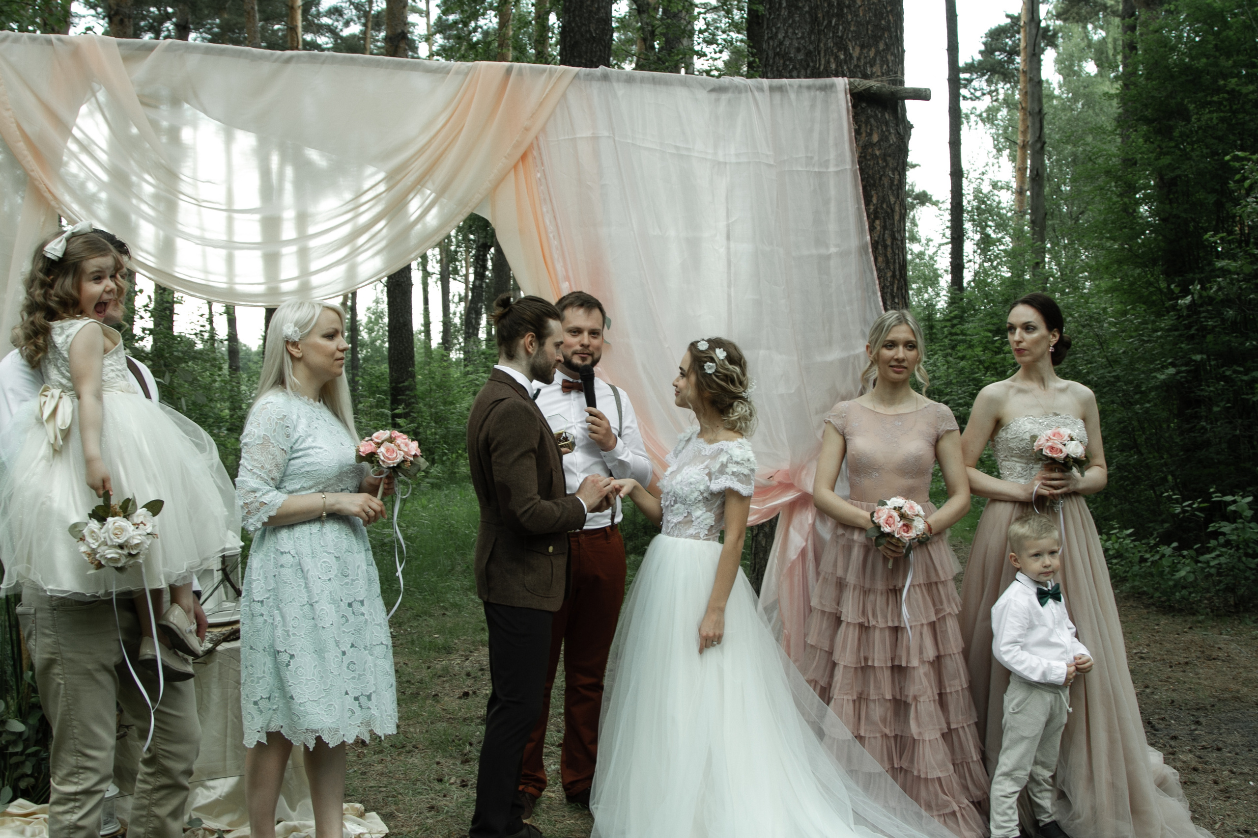 Alexandra & Dmitry Forest wed