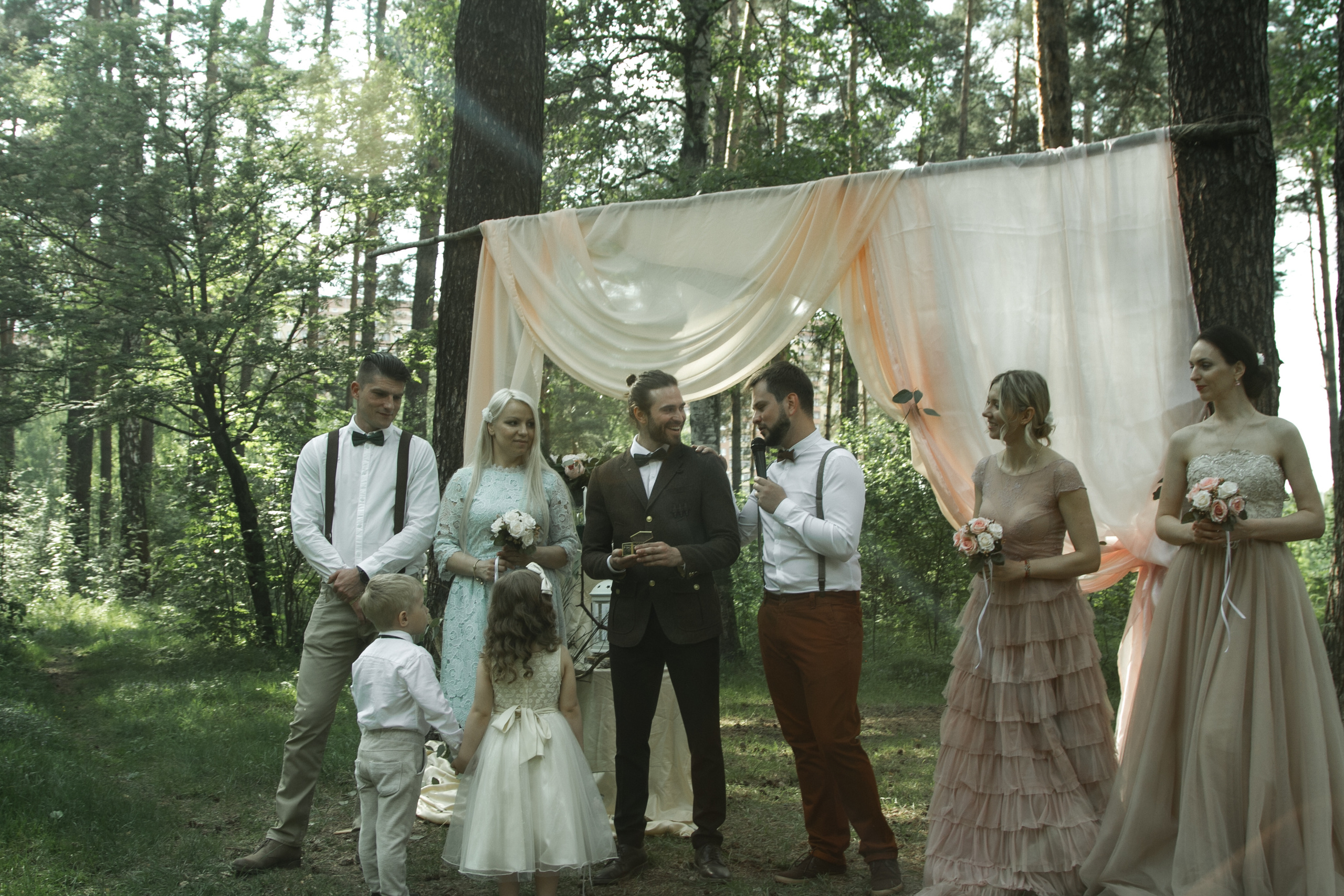 Alexandra & Dmitry Forest wed