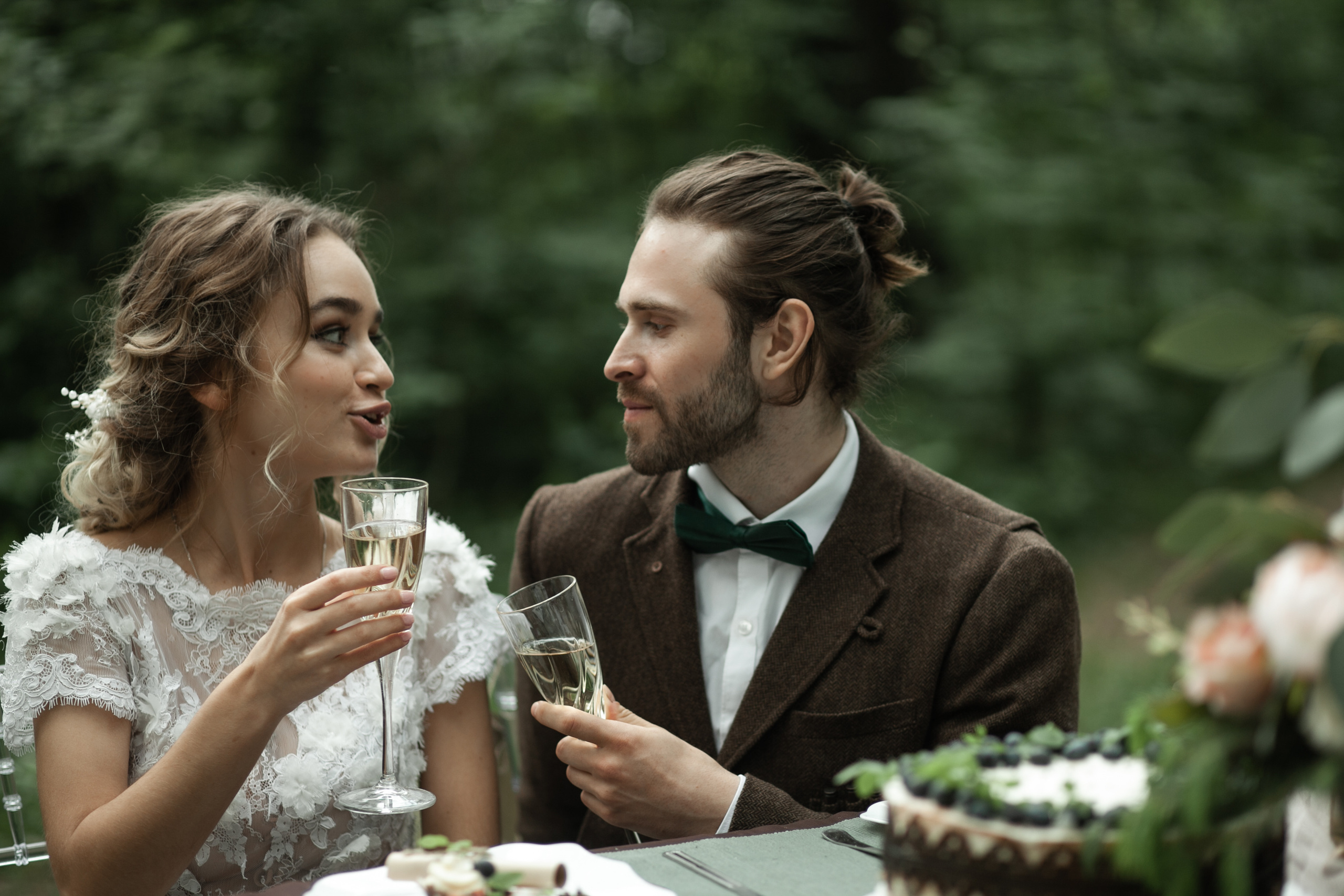 Alexandra & Dmitry Forest wed