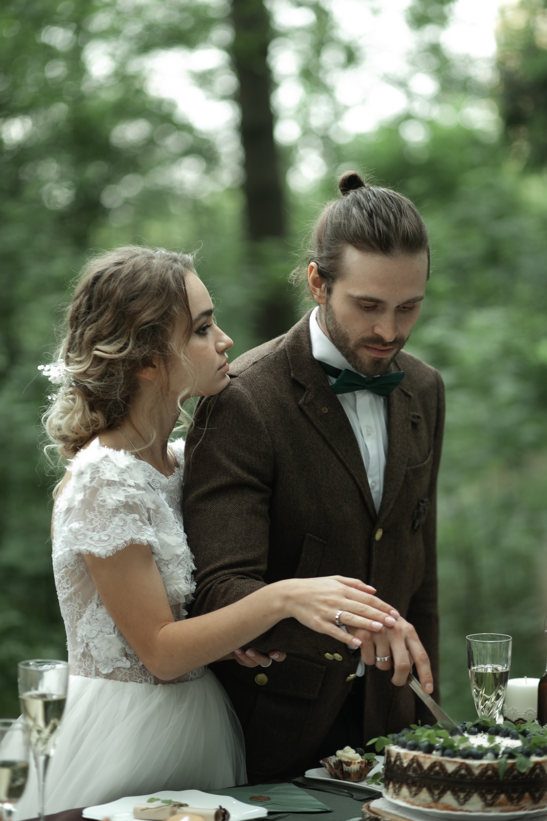 Alexandra & Dmitry Forest wed