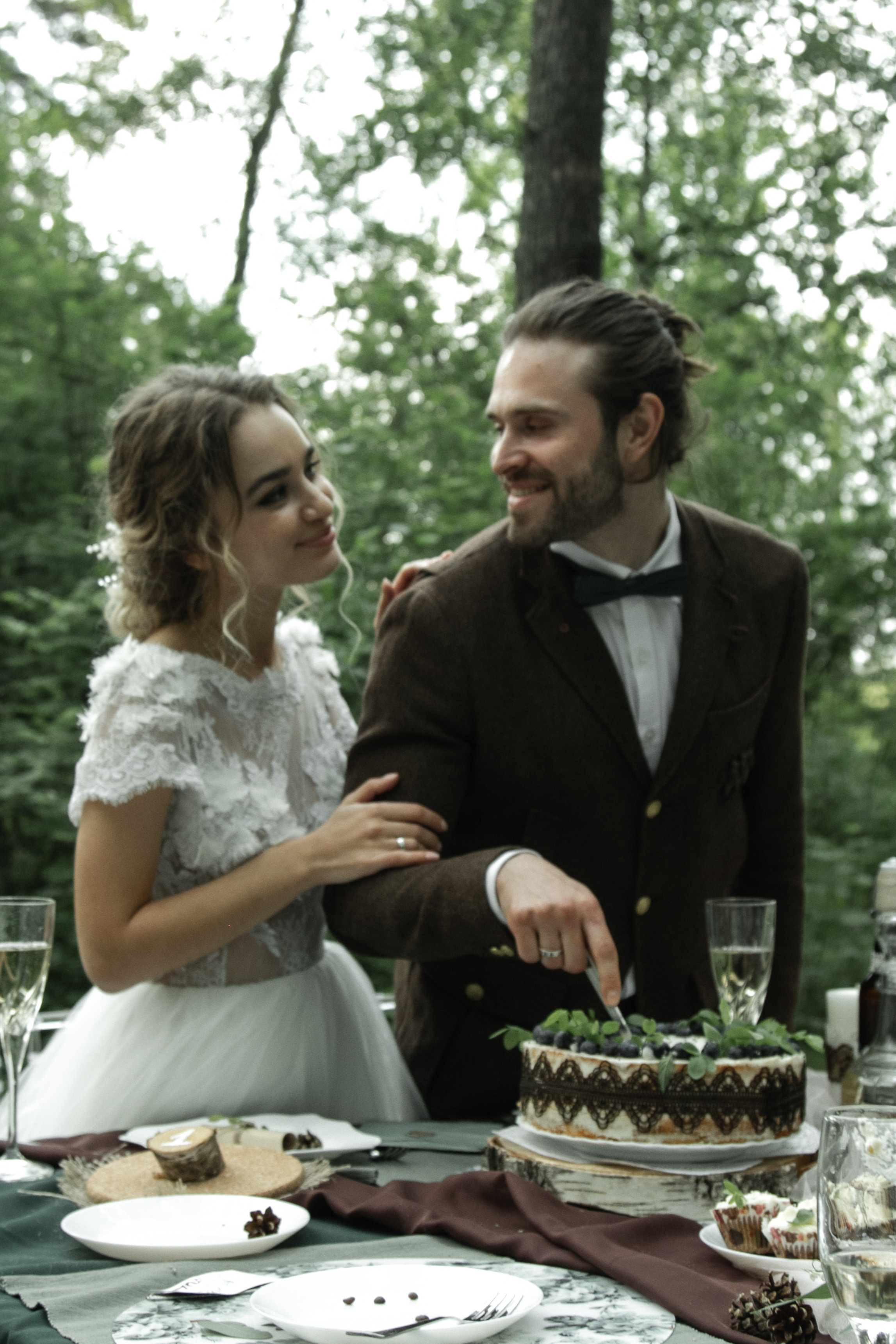 Alexandra & Dmitry Forest wed