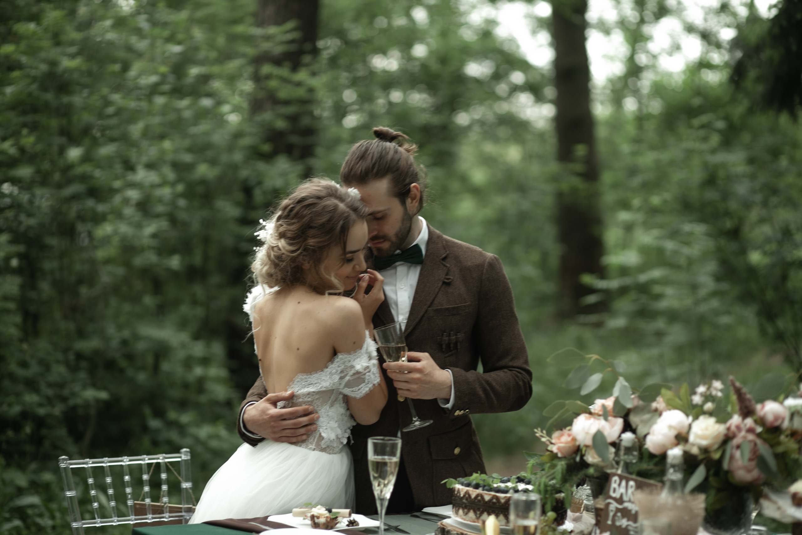 Alexandra & Dmitry Forest wed