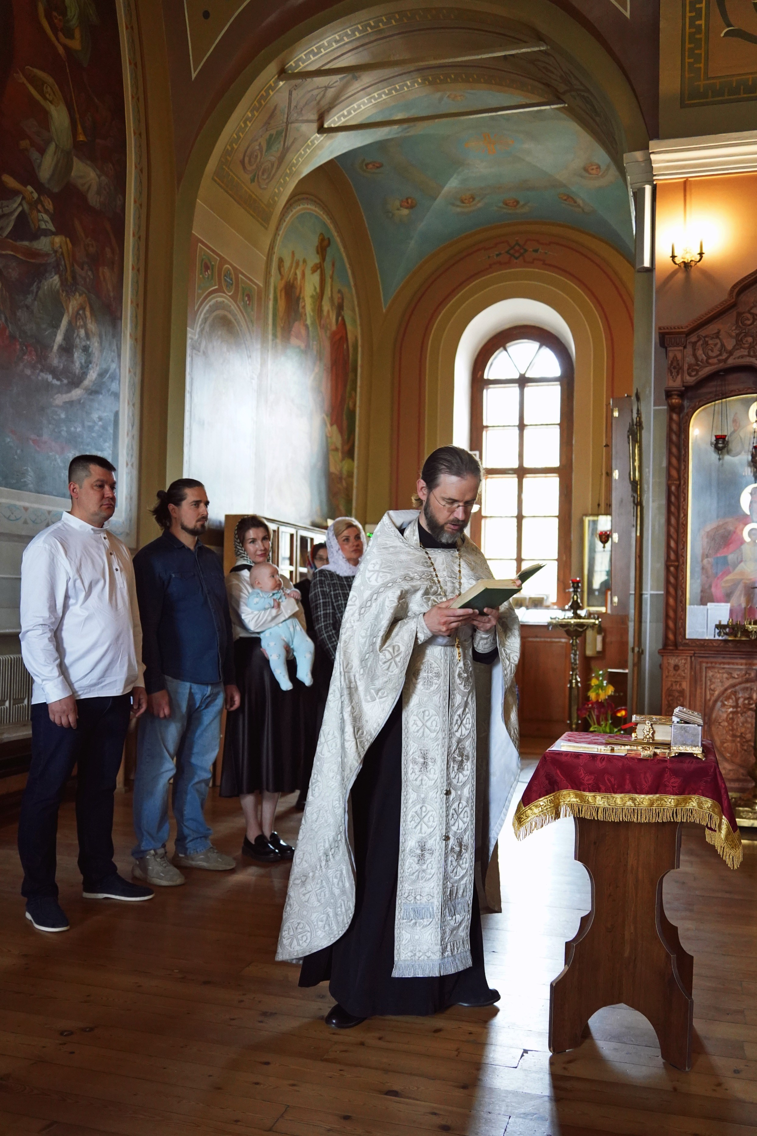 Крещение Гриши. Событийный фотограф Анна Курникова
