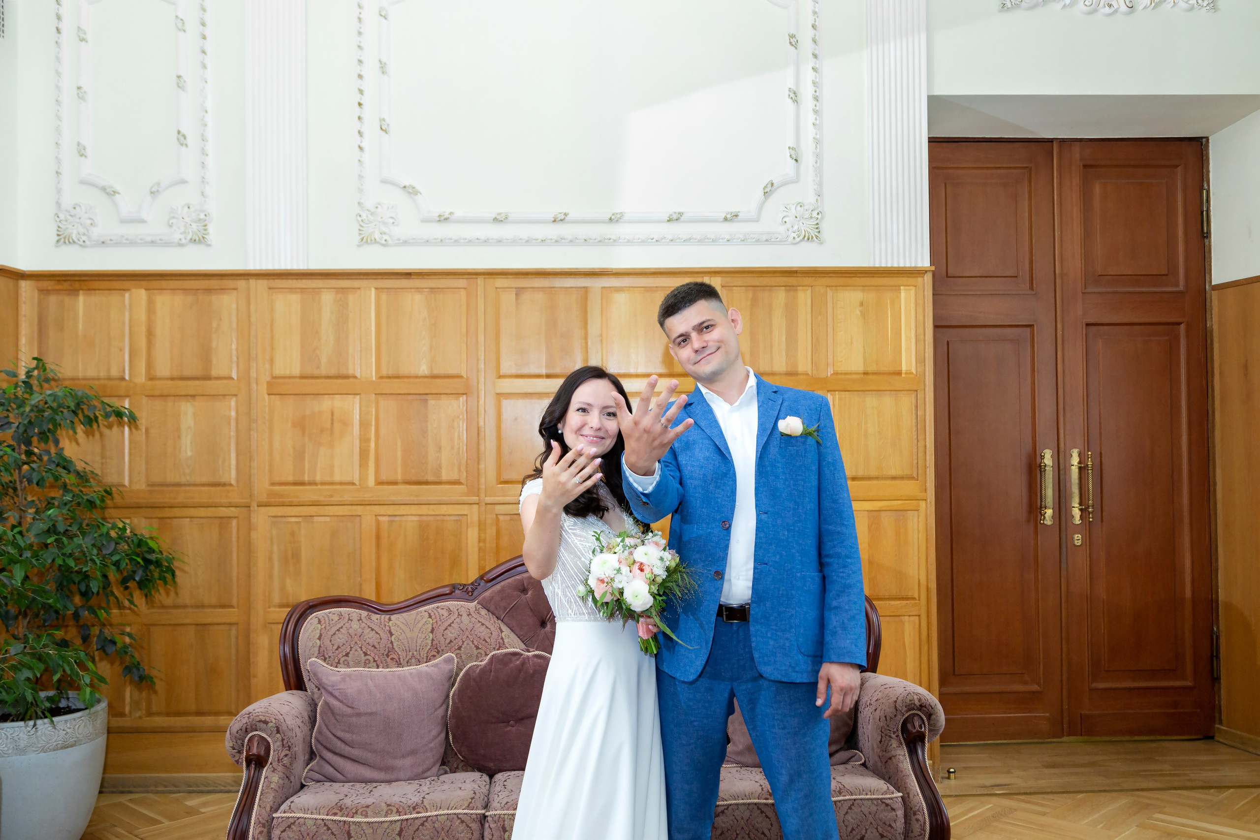 Алексей и Анна ~ Грибоедовский ЗАГС № 1. Семейный и свадебный фотограф в Москве Татьяна Седлецкая