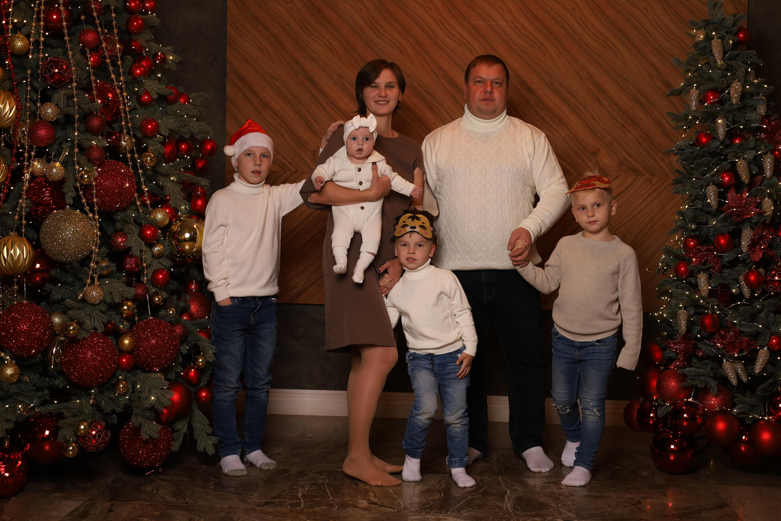 3 сыночка и лапочка-дочка. Детский сказочный фотограф Ярославль