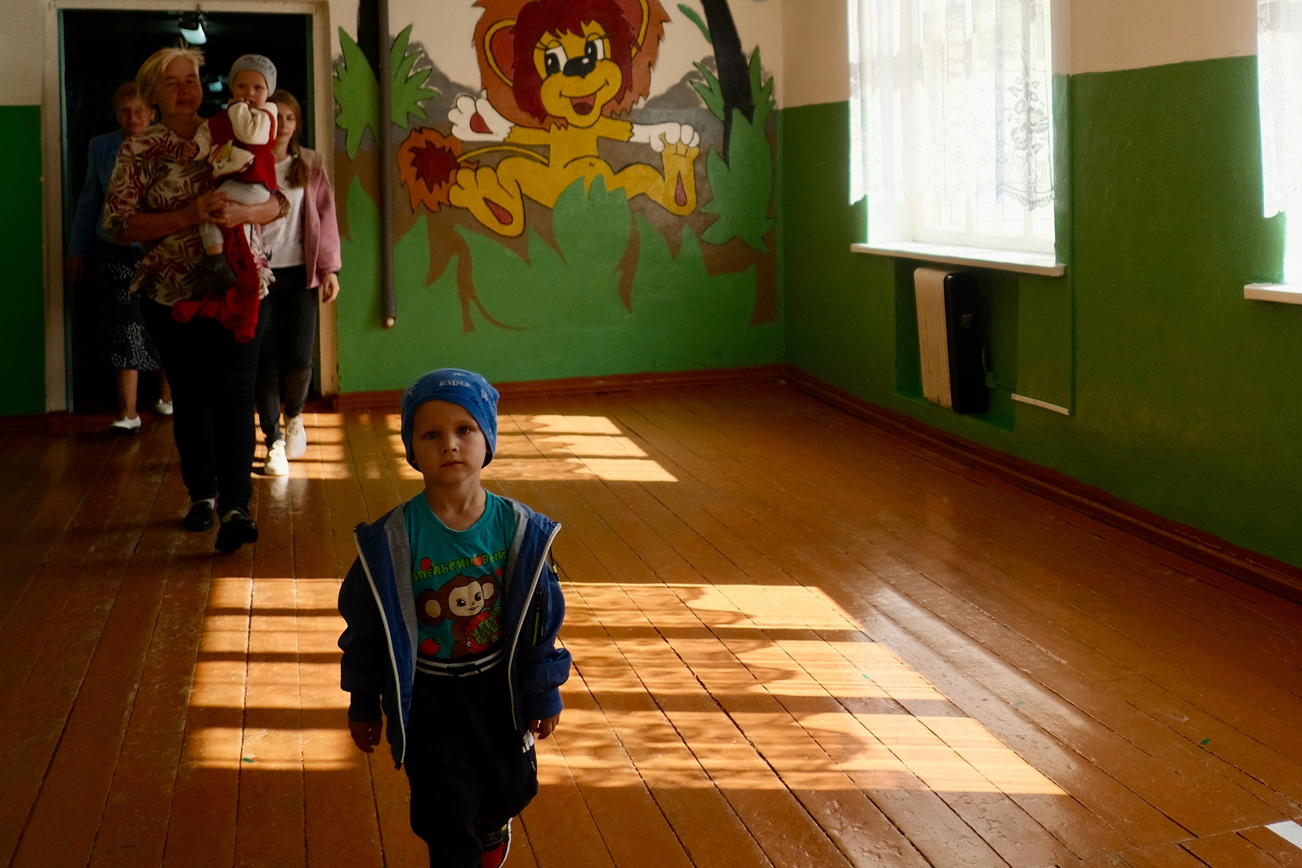 Ольховская школа, поселок Мирный, Вологодская область. Фотограф Евгений Андреев