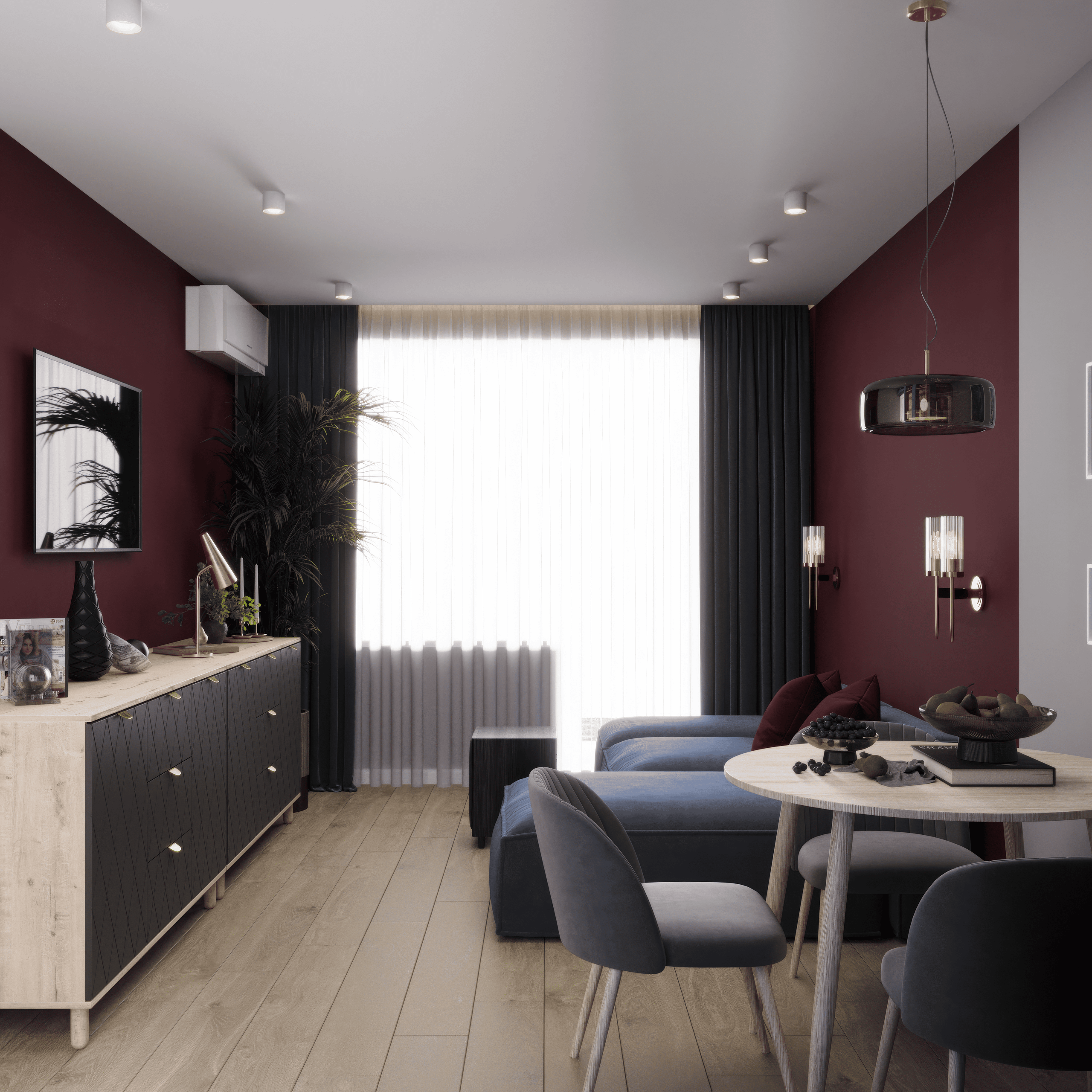 Квартира 67 м². Дизайнер интерьера Виктория Трунова. Дома, квартиры, офисы. Проекты любой сложности