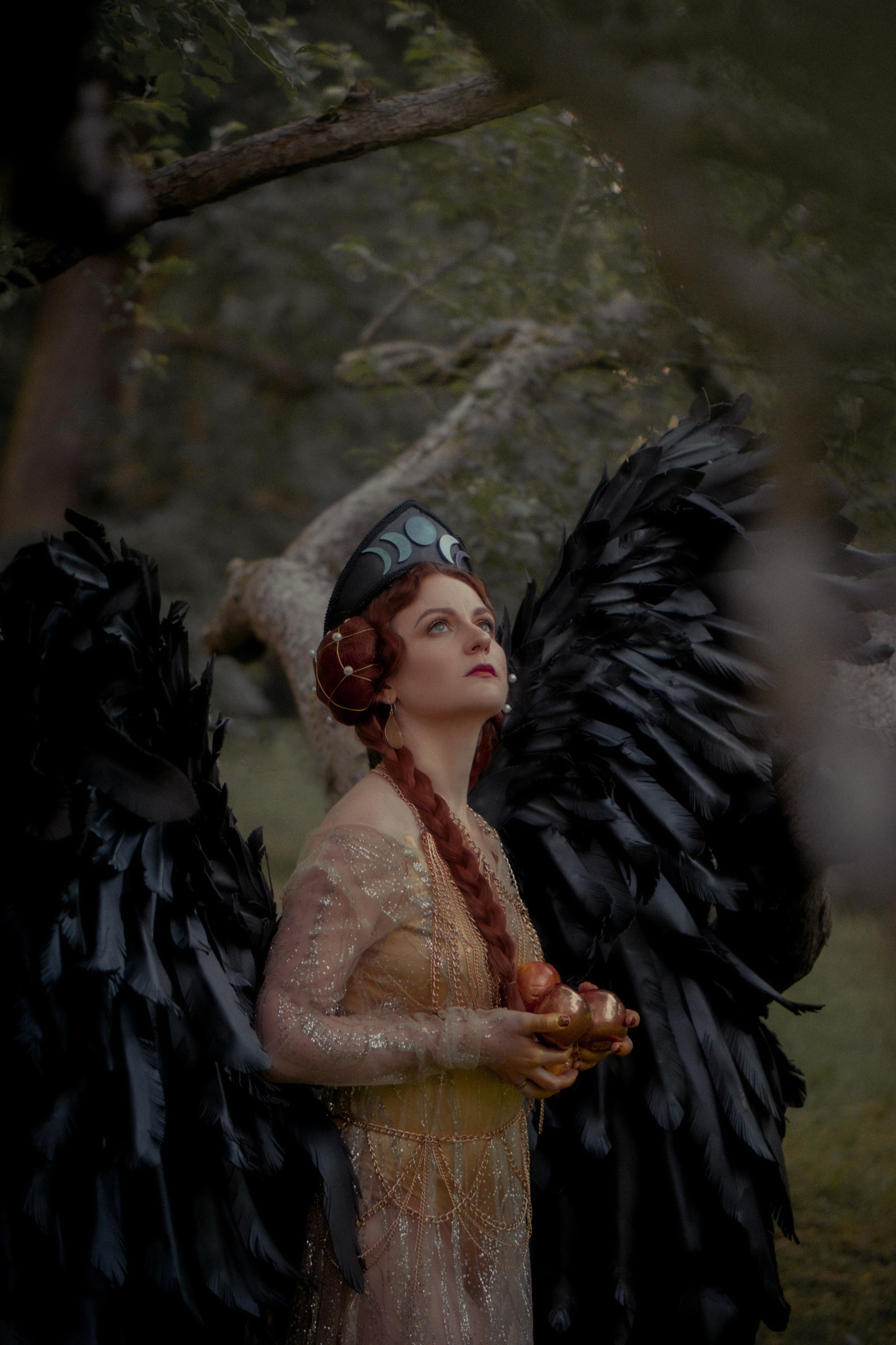 Птица-Сирин. Художественный фотограф Салаева Алина