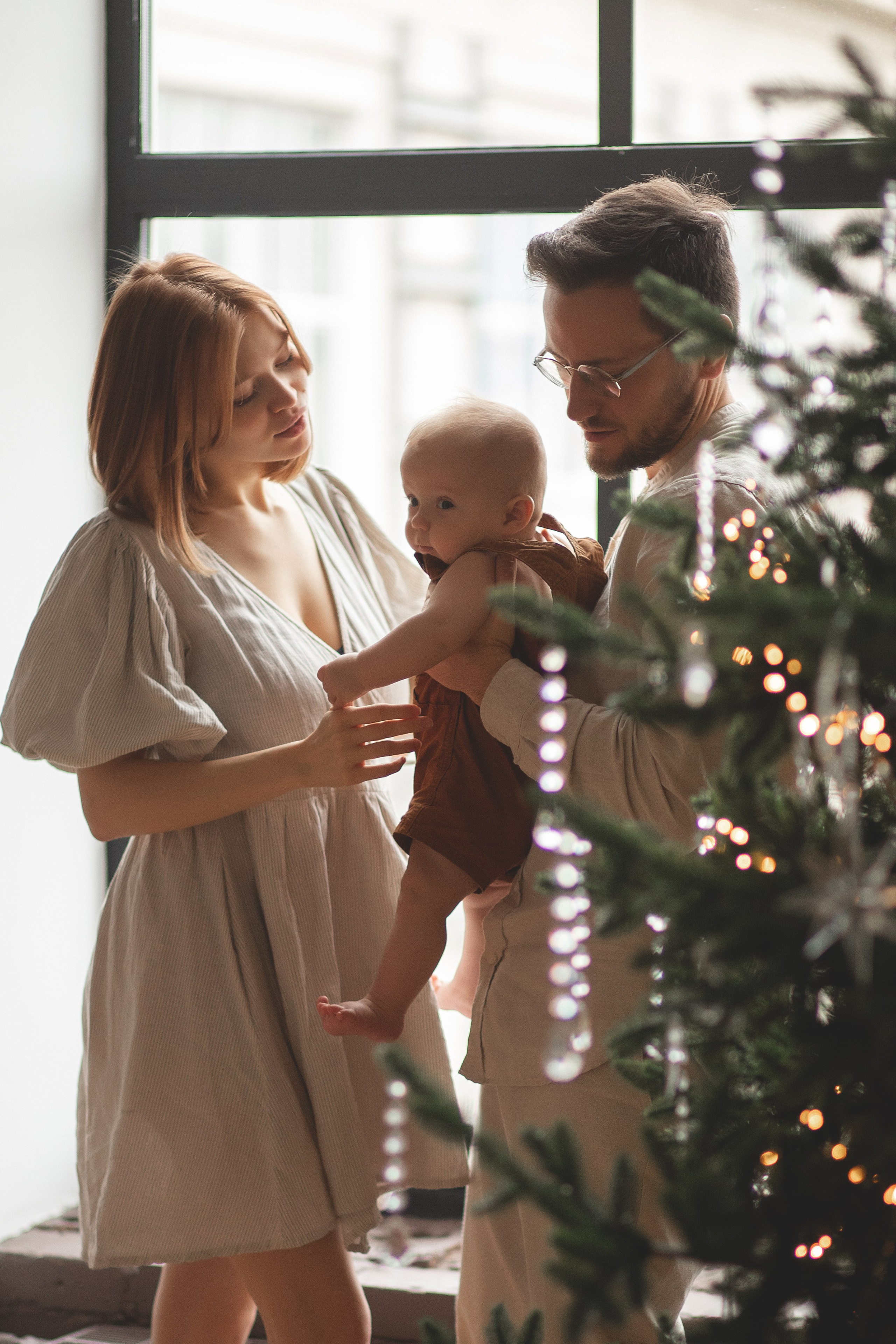 Семейная новогодняя история. Фотограф в Москве. Елизавета Косицына