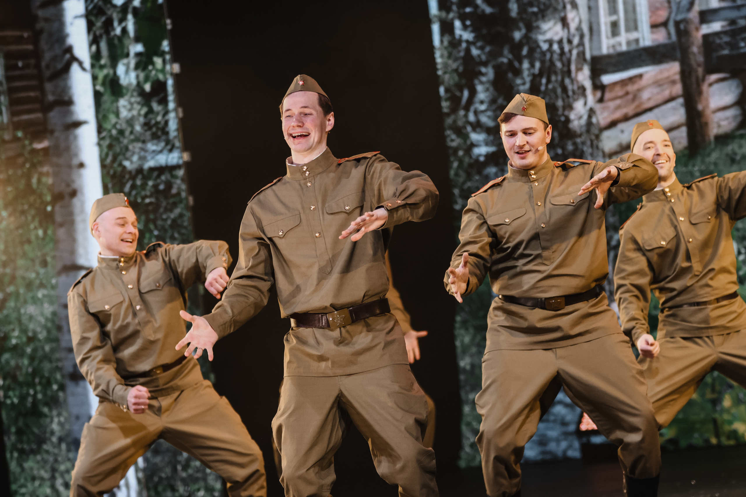 Василий Теркин, театр «Русская песня». Фотограф Ольга Махалова — Санкт-Петербург, Москва, Нижний Новгород