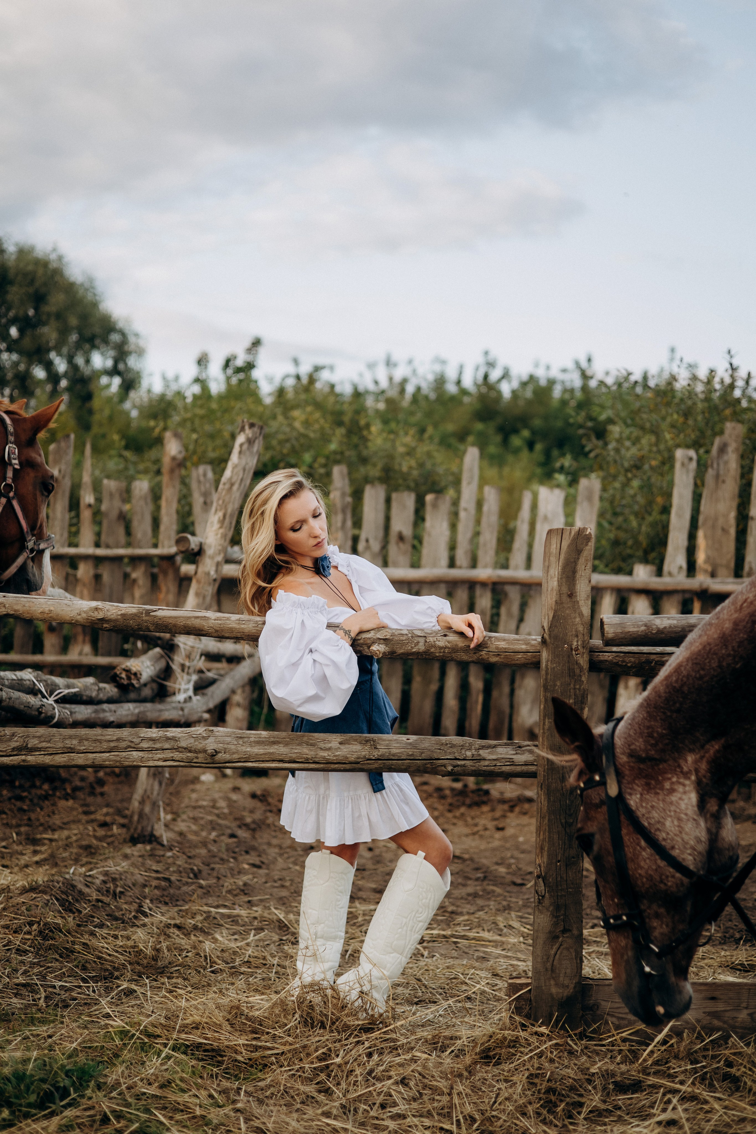 Фотоистория в конюшне. Портретный и семейный фотограф в Воронеже Ксения Ремизова