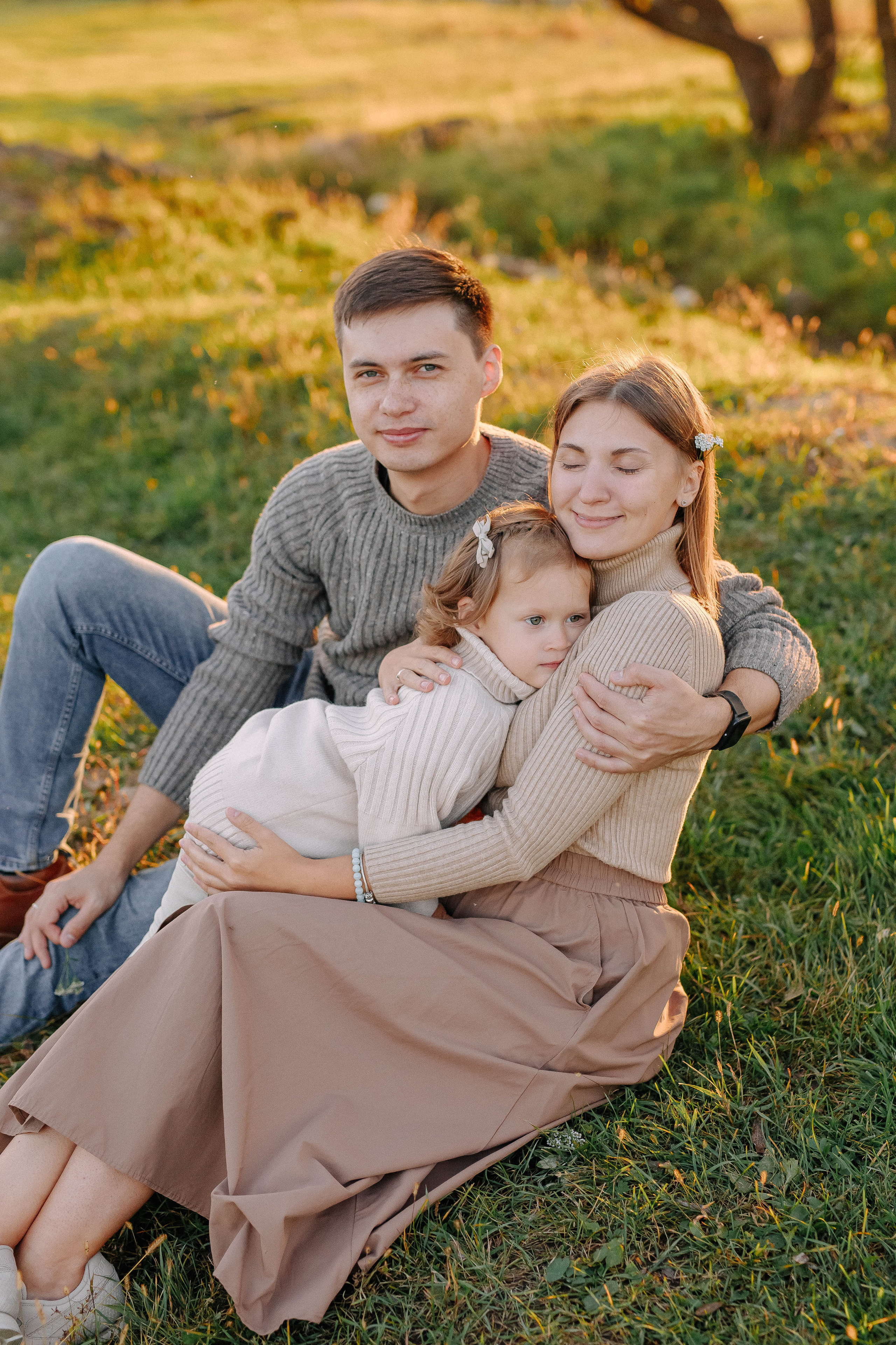 Теплый осенний вечер. Свадебный и семейный фотограф Сасина Элина г.Хабаровск