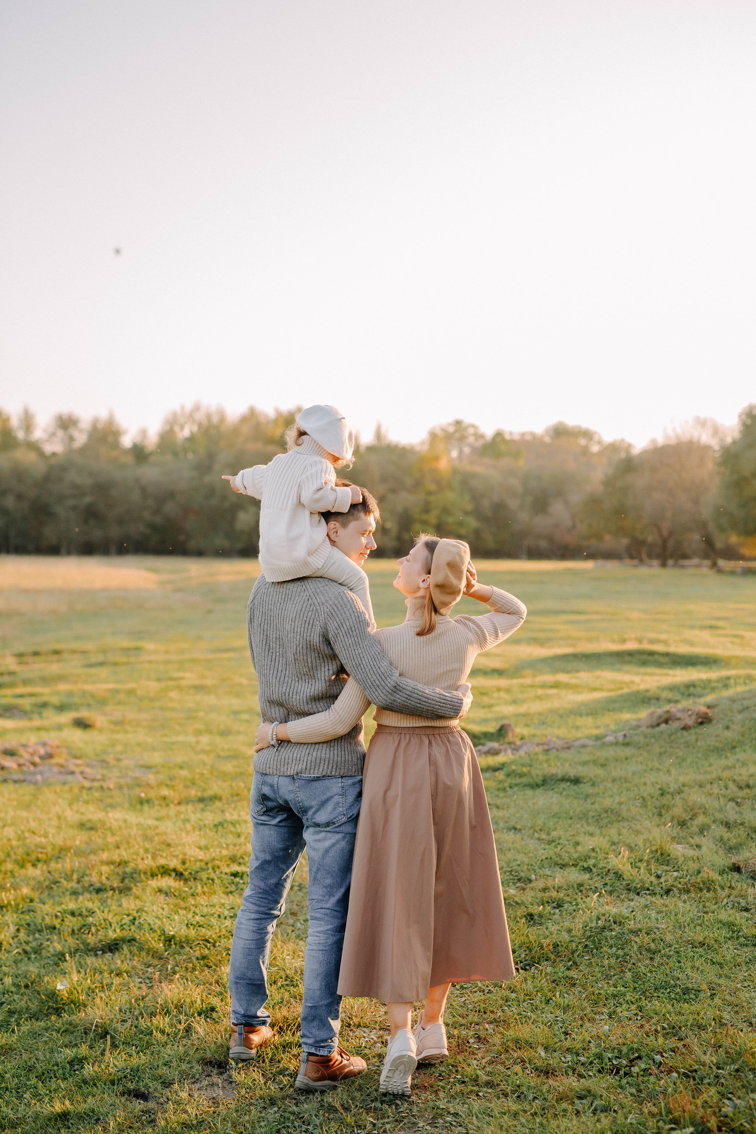 Теплый осенний вечер. Свадебный и семейный фотограф Сасина Элина г.Хабаровск