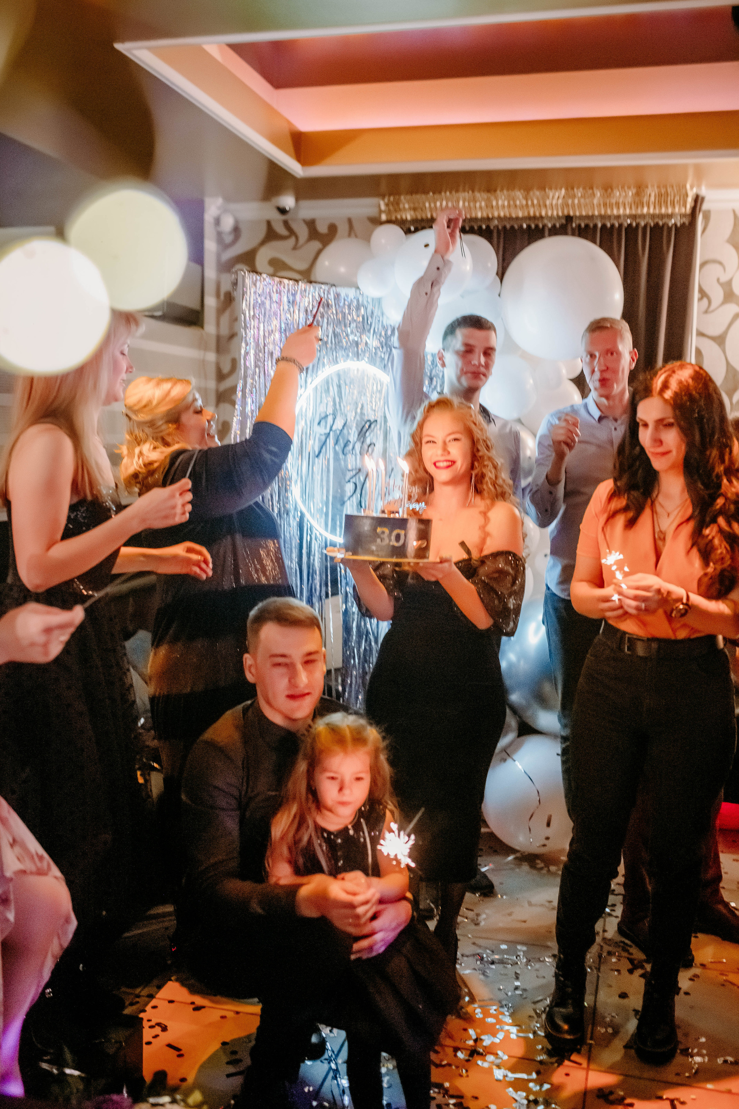 Вечеринка в честь 30- летия Екатерины. Свадебный и семейный фотограф Сасина Элина г.Хабаровск