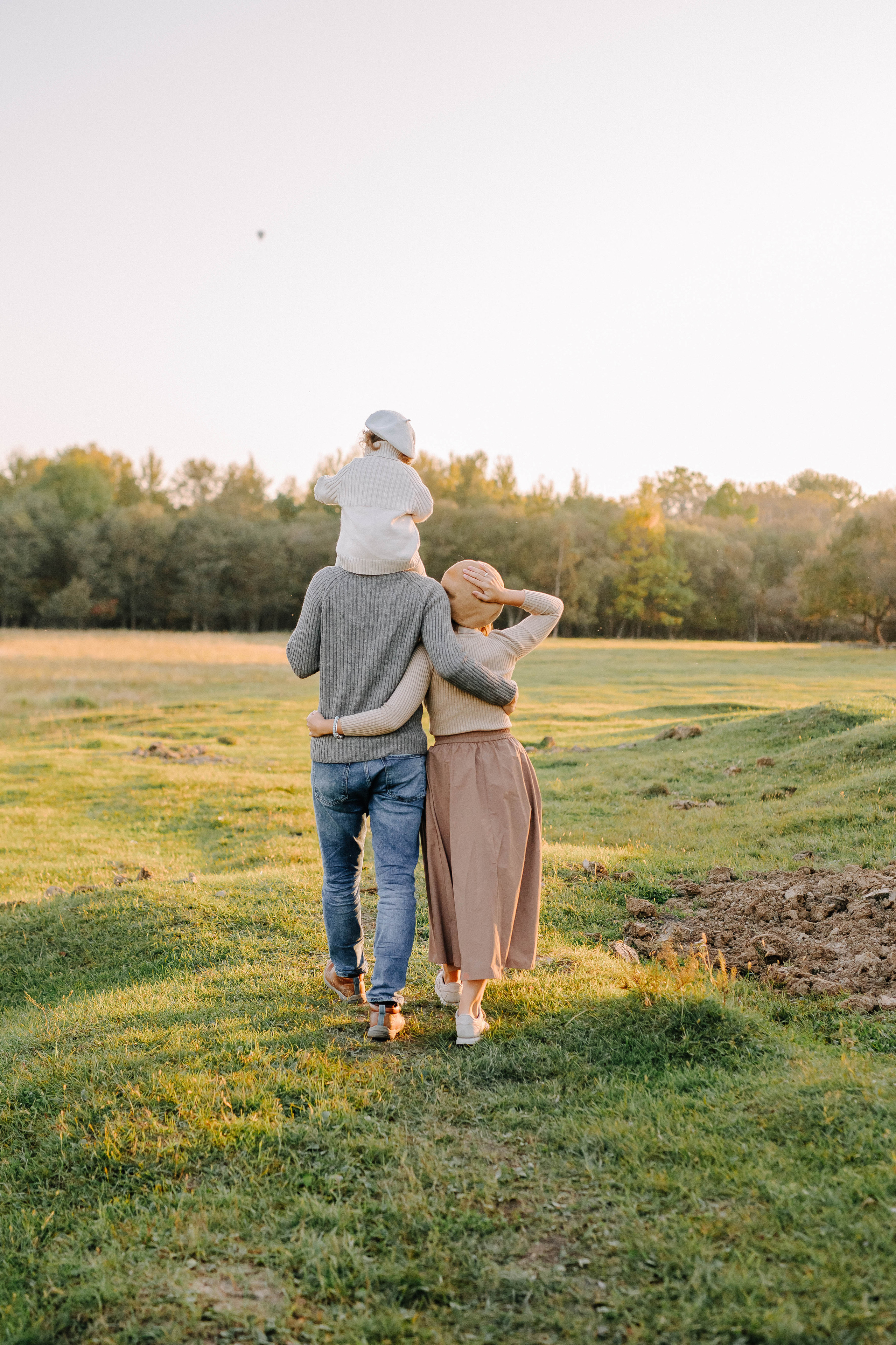 Теплый осенний вечер. Свадебный и семейный фотограф Сасина Элина г.Хабаровск