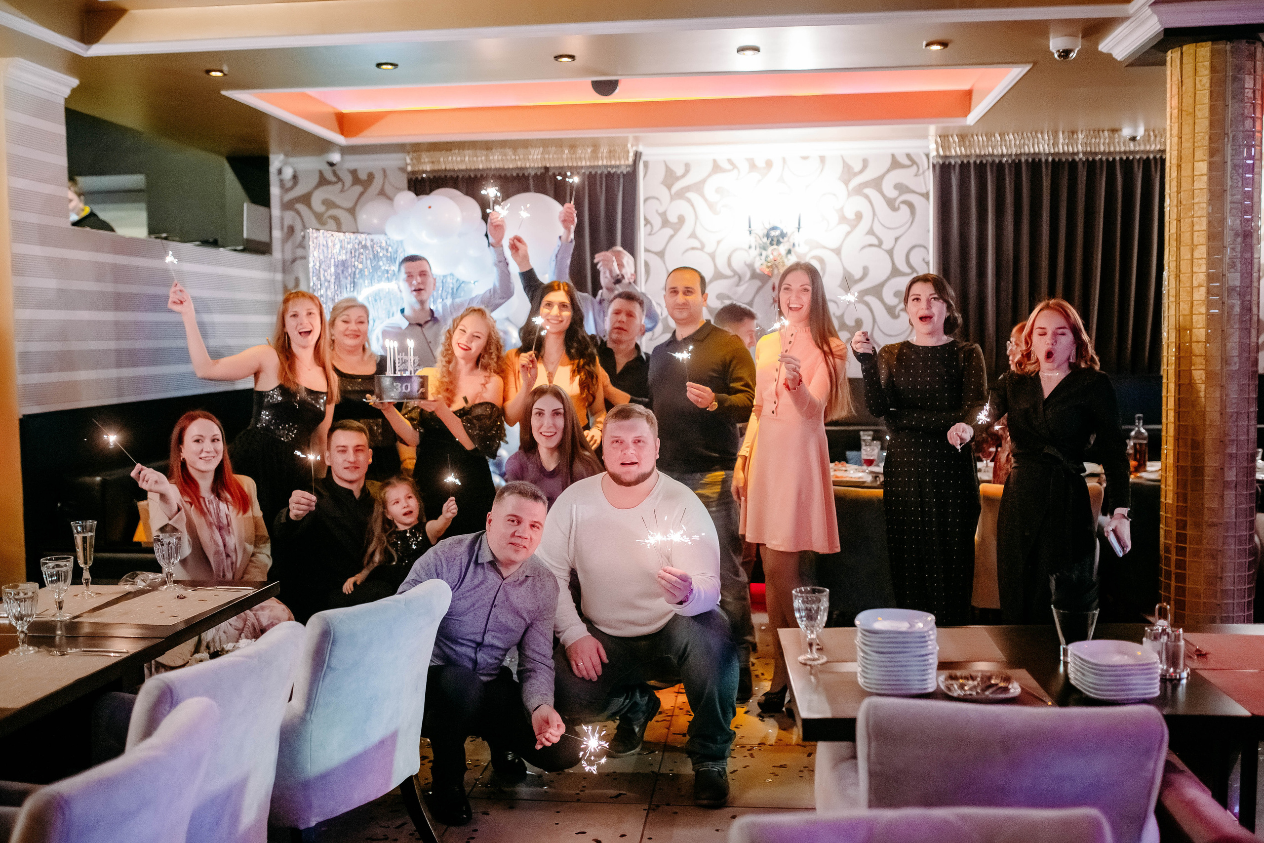 Вечеринка в честь 30- летия Екатерины. Свадебный и семейный фотограф Сасина Элина г.Хабаровск