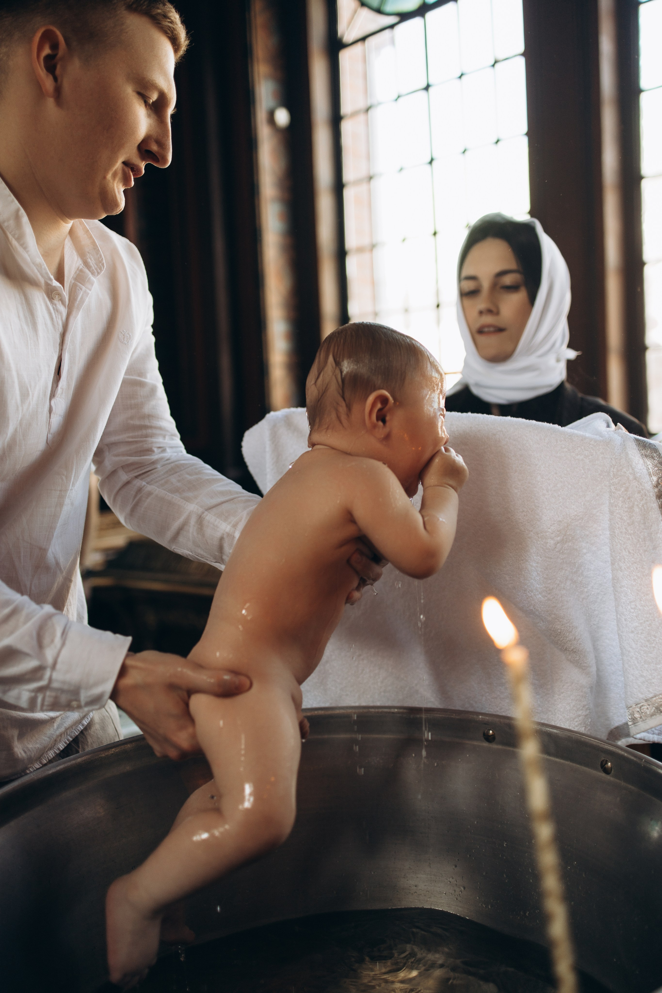 Крещение. Самый теплый фотограф в Краснодаре Рябоконь Ксения