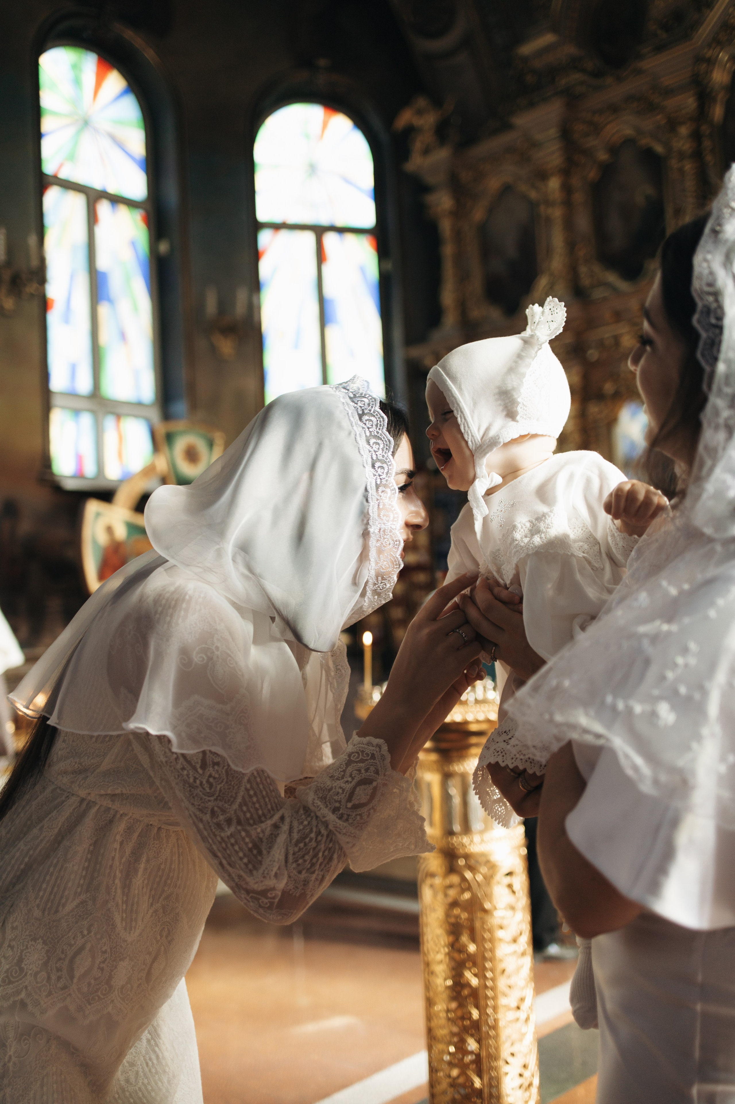 Крещение Арины. Самый теплый фотограф в Краснодаре Рябоконь Ксения