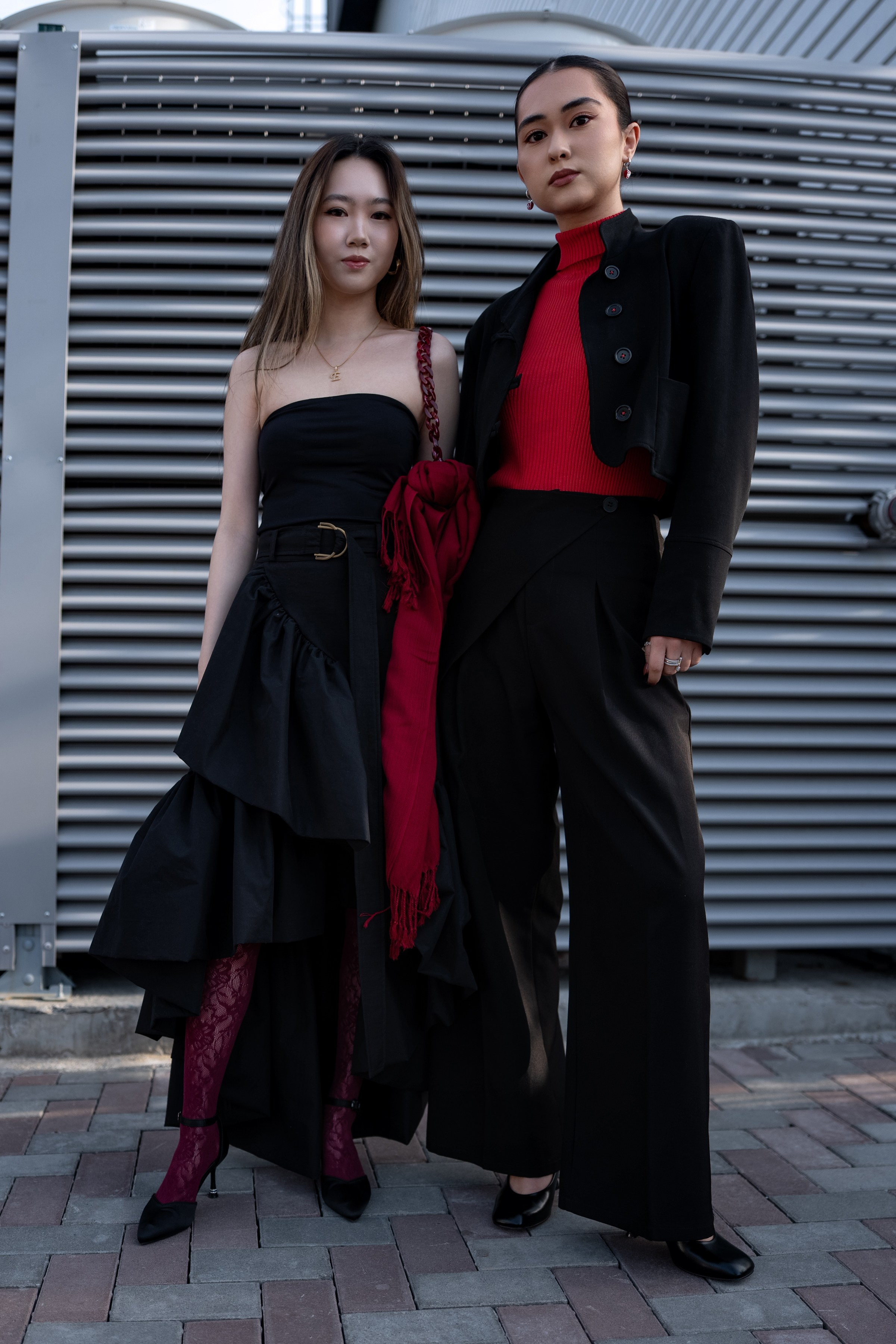 Visa Fashion Week Almaty Pre-Fall 2026 April StreetStyle Day 1. Сайт Алматинского НЮ АРТ, будуар и фэшн фотографа Дениса Карпенко