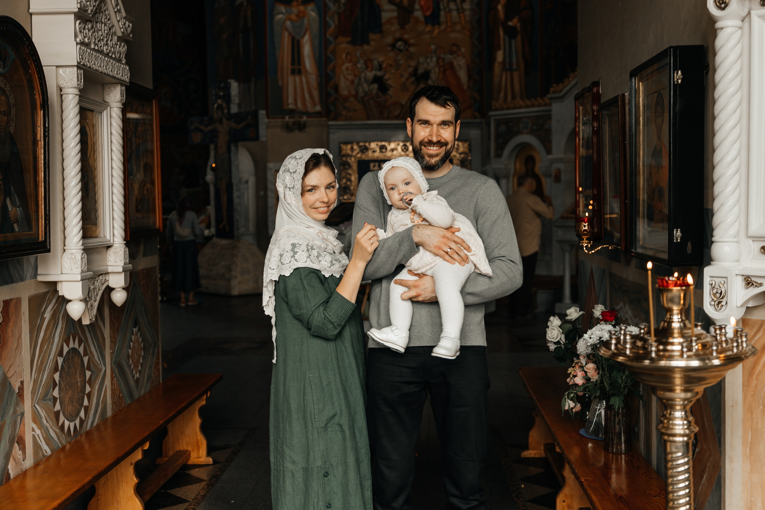 Фотограф на крещение в Москве