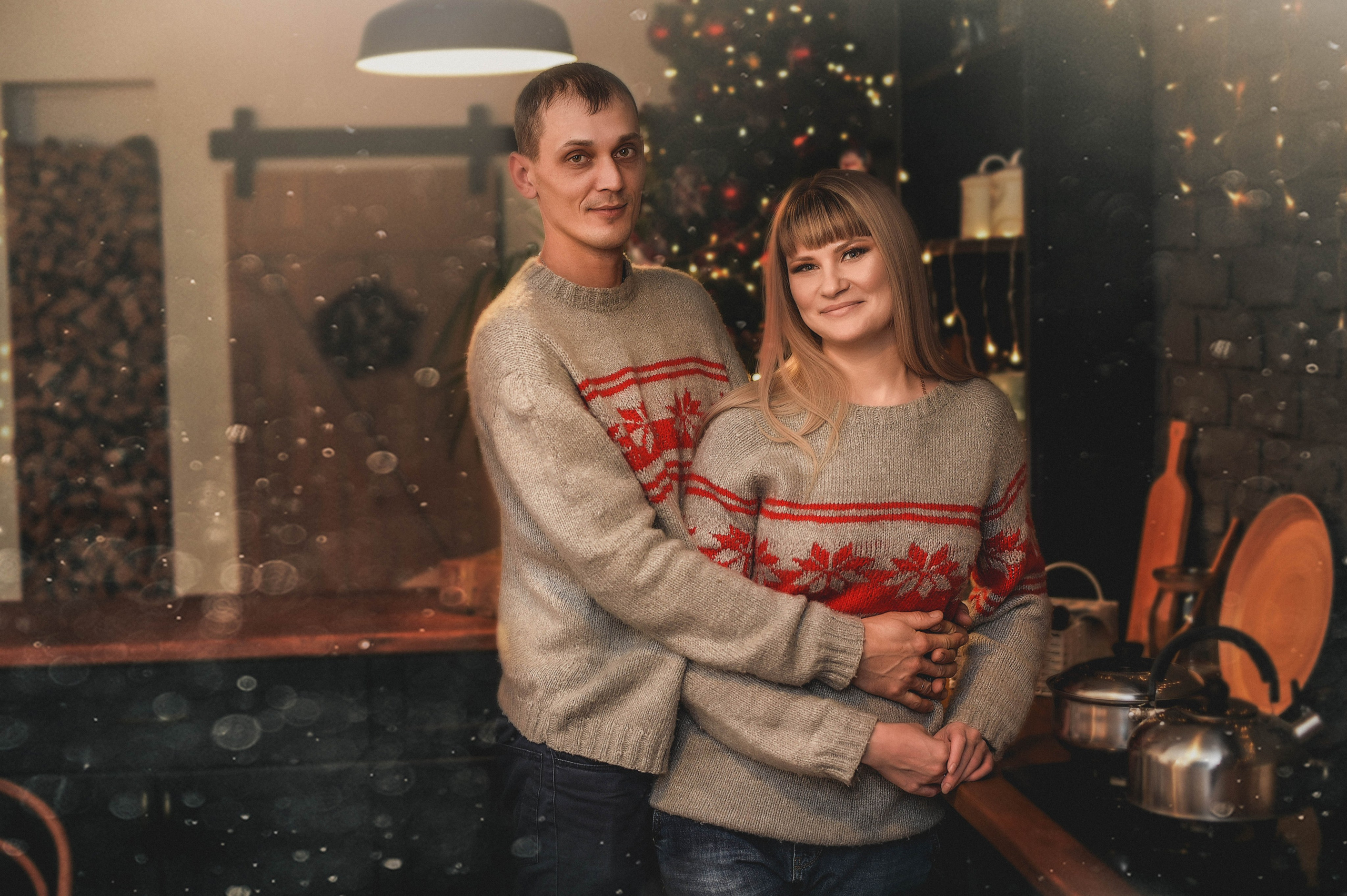 Семейная новогодняя 5. Свадебный, семейный, детский, контент фотограф в Омске Максим Ильин