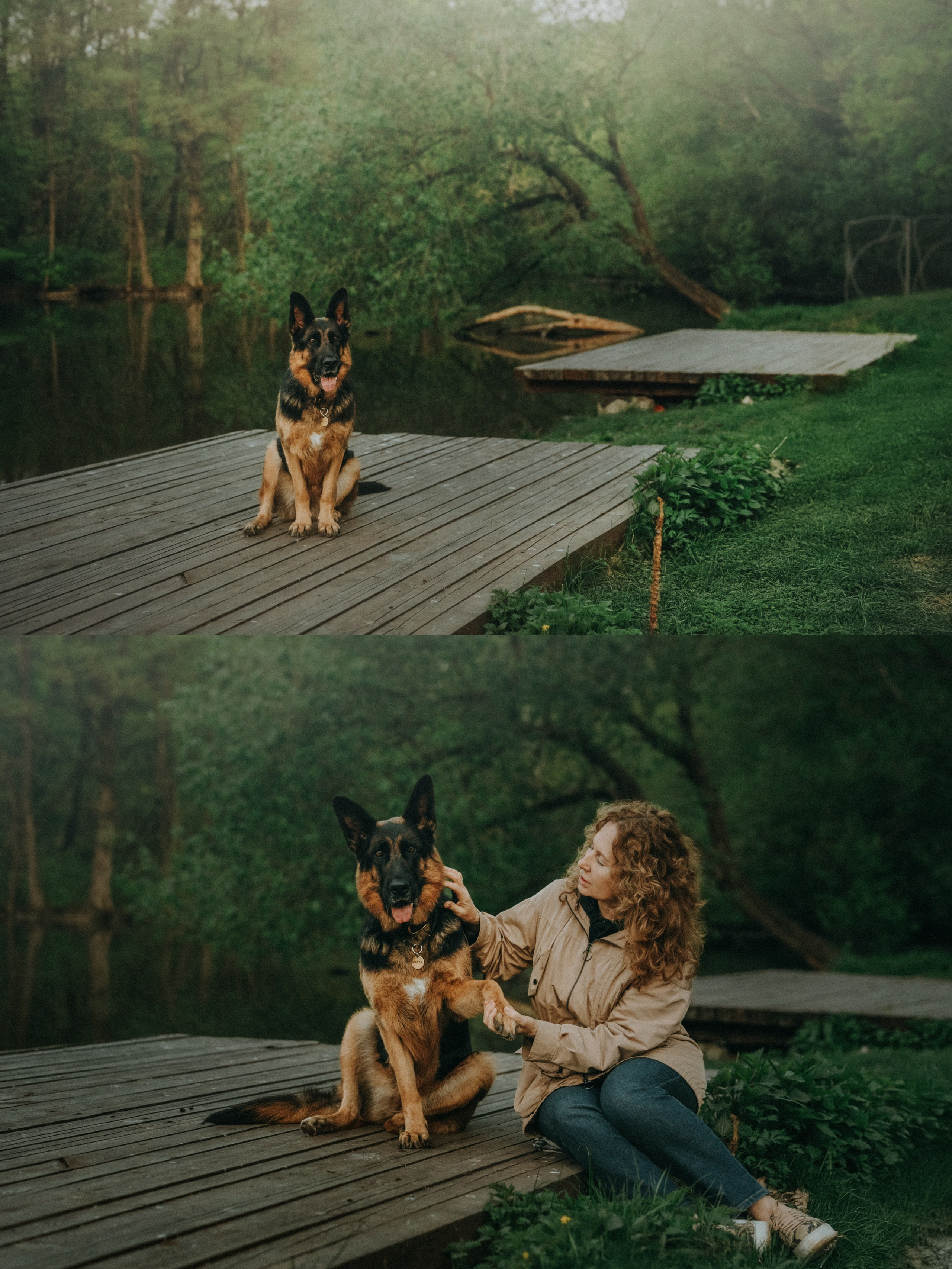 Людмила и Марта. Фотограф анималист в Москве и Санкт-Петербурге Свиридова Анна