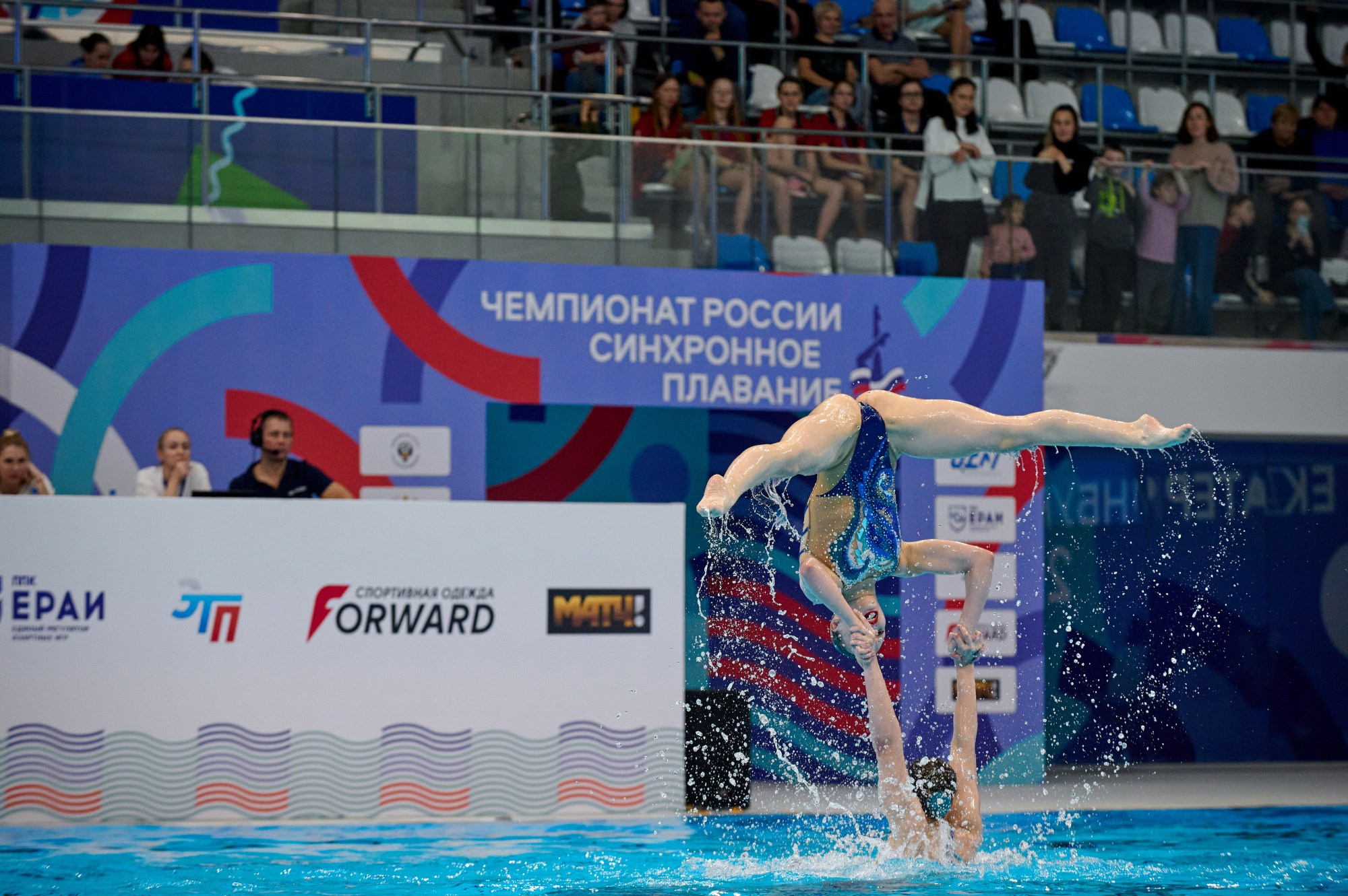 Чемпионат России Синхронное плавание 2024. Мезенцев Евгений фотограф