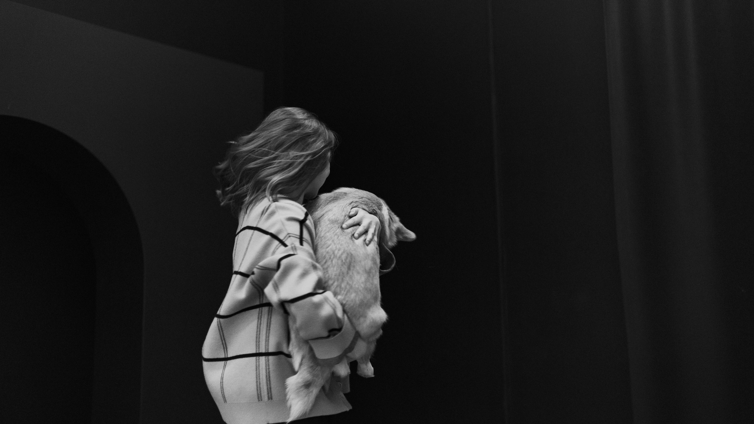 Настя и Мия. Фотограф-анималист Богданова Полина