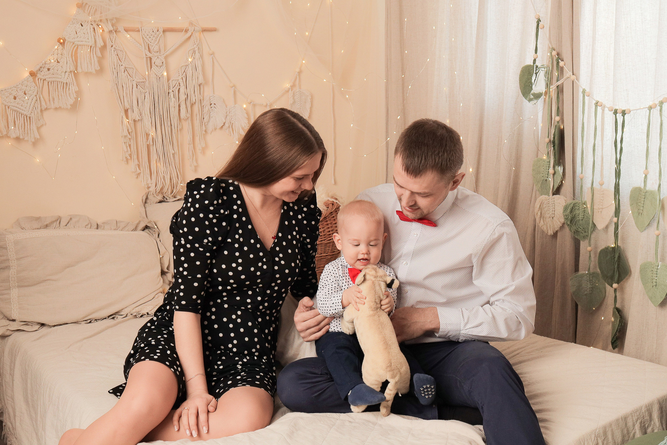 Костя, 1 годик. Фотограф новорожденных в Новокузнецке Анна Горошникова