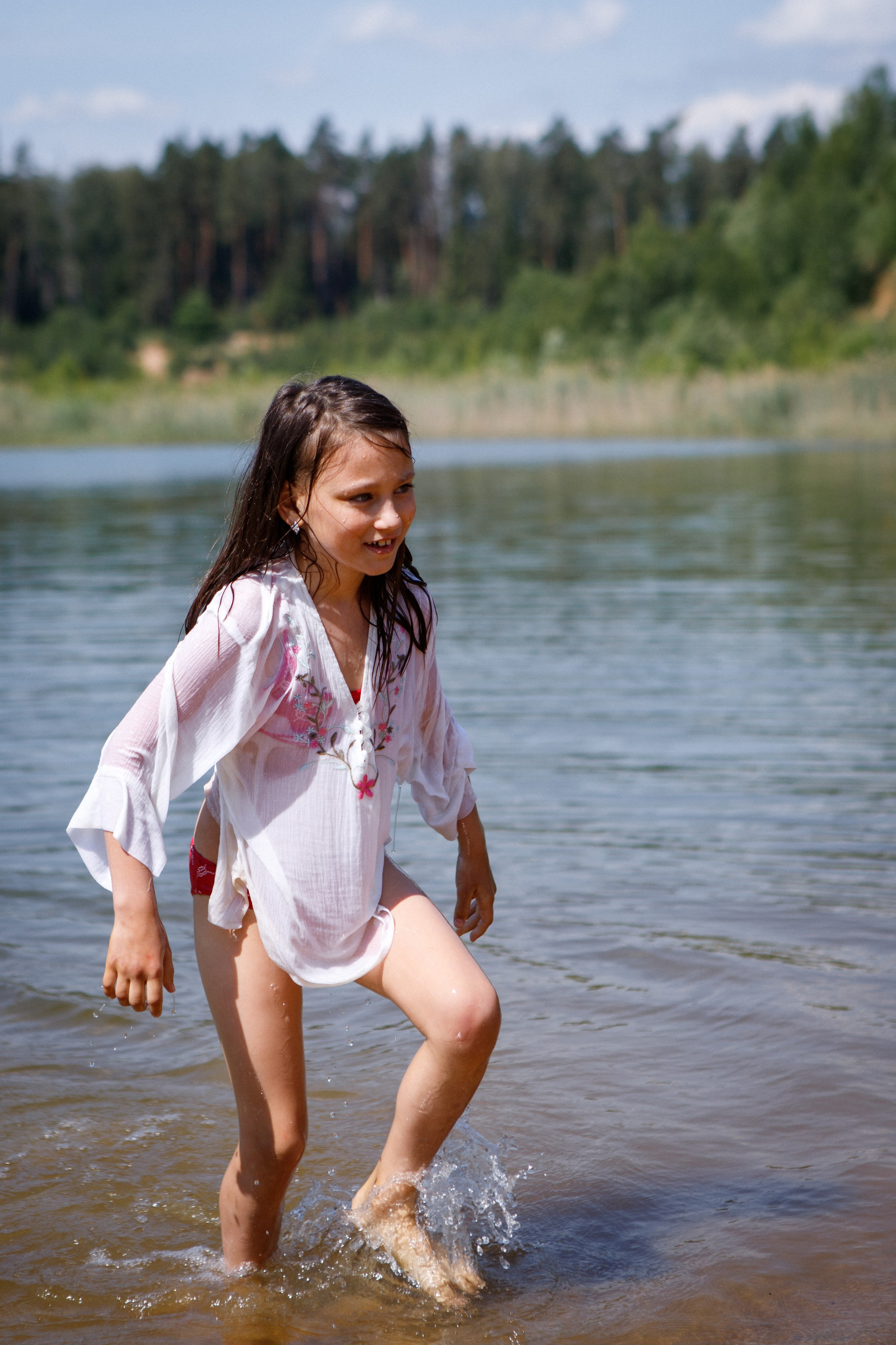 На озере. Детский и семейный фотограф Мария Киселёва. Москва
