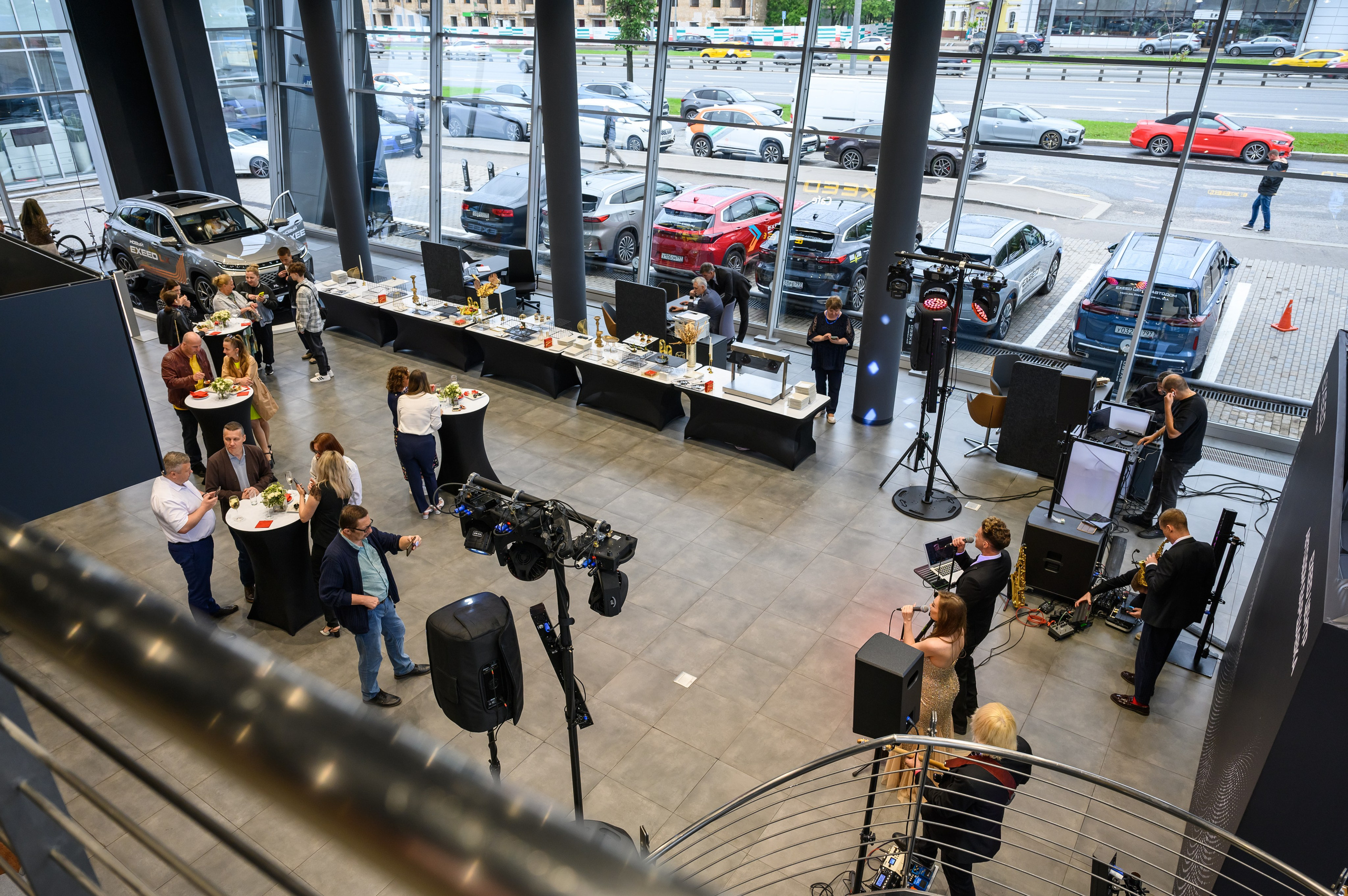 Открытие автосалона EXEED. Свадебный фотограф Москва Юрий Кульман