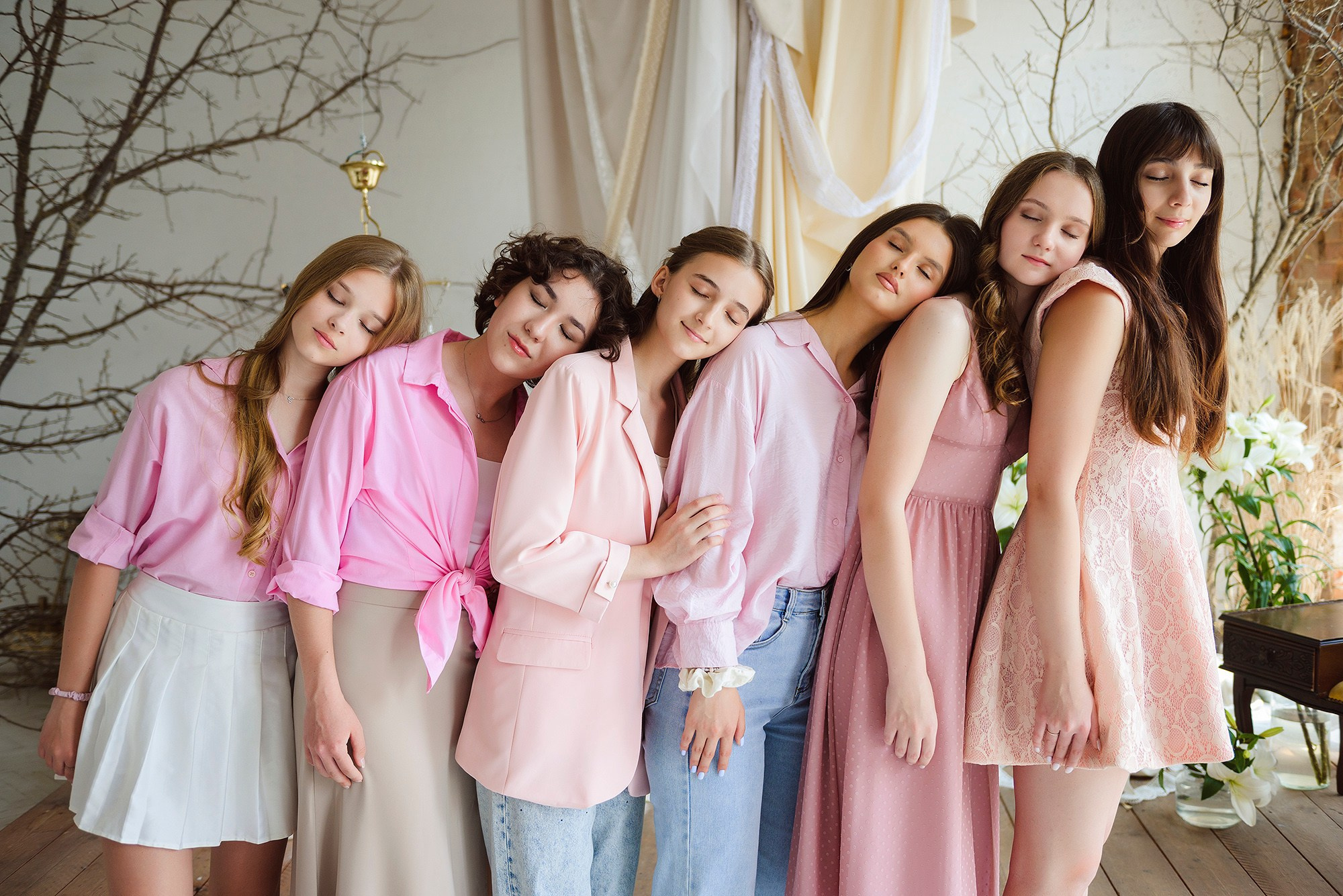 Полина с подружками. Фотограф Ростов-на-Дону Белла Керимова