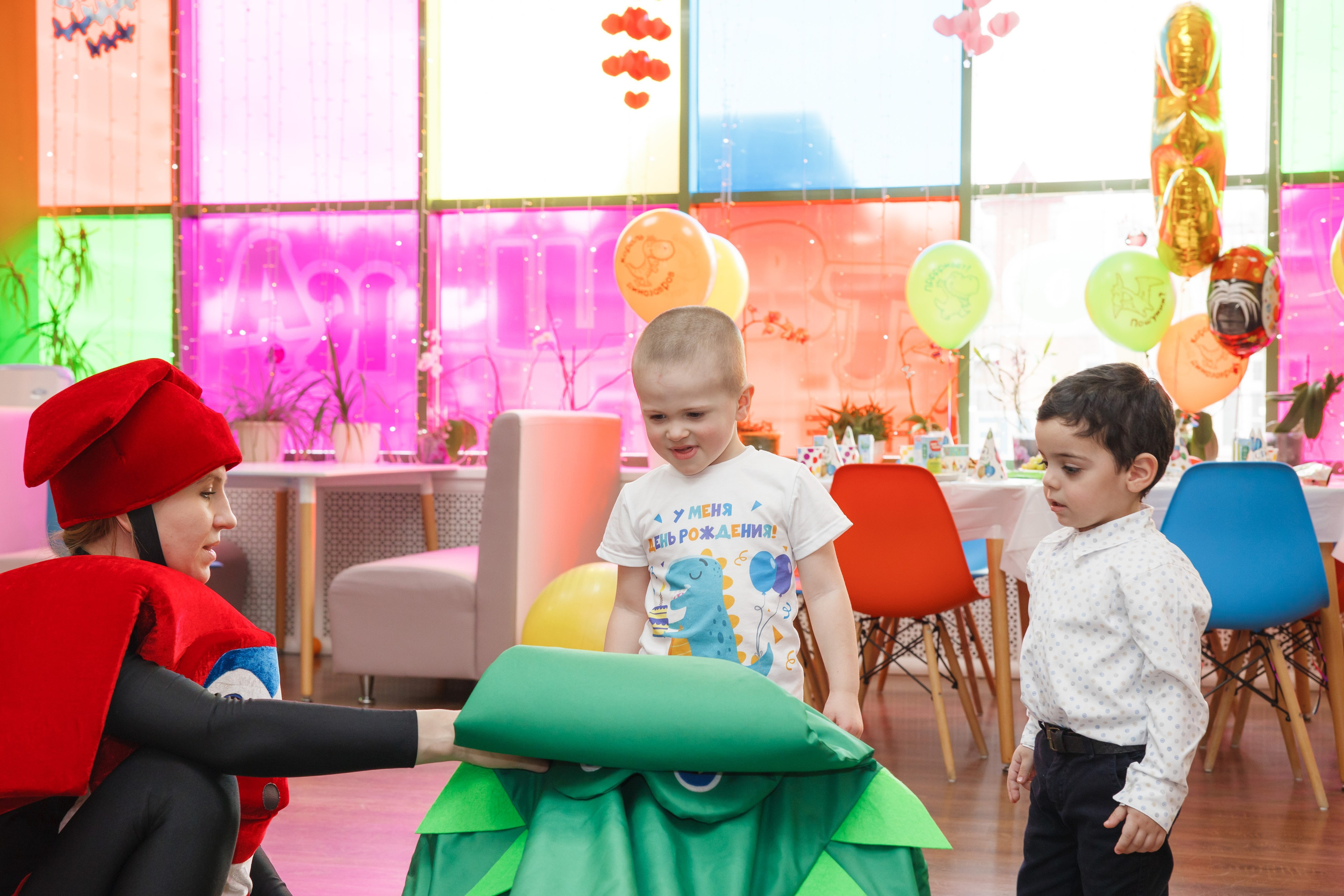 Детский День Рождения, Мише 3 годика, «Мультяшка». Свадебный и репортажный фотограф (Москва, Королев и другие)