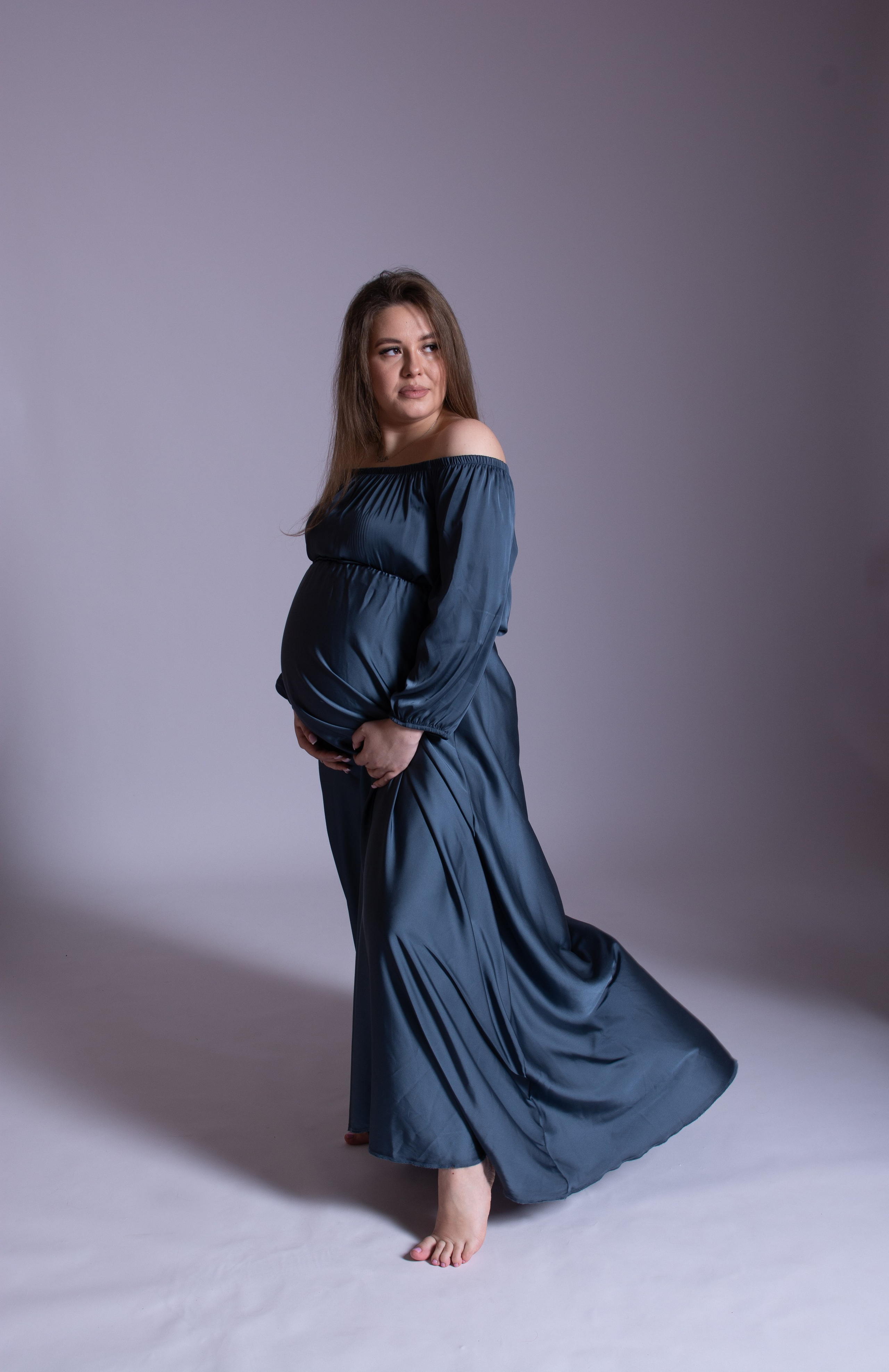 В платьях. Фотосессия беременности — Крылова Натали — Москва