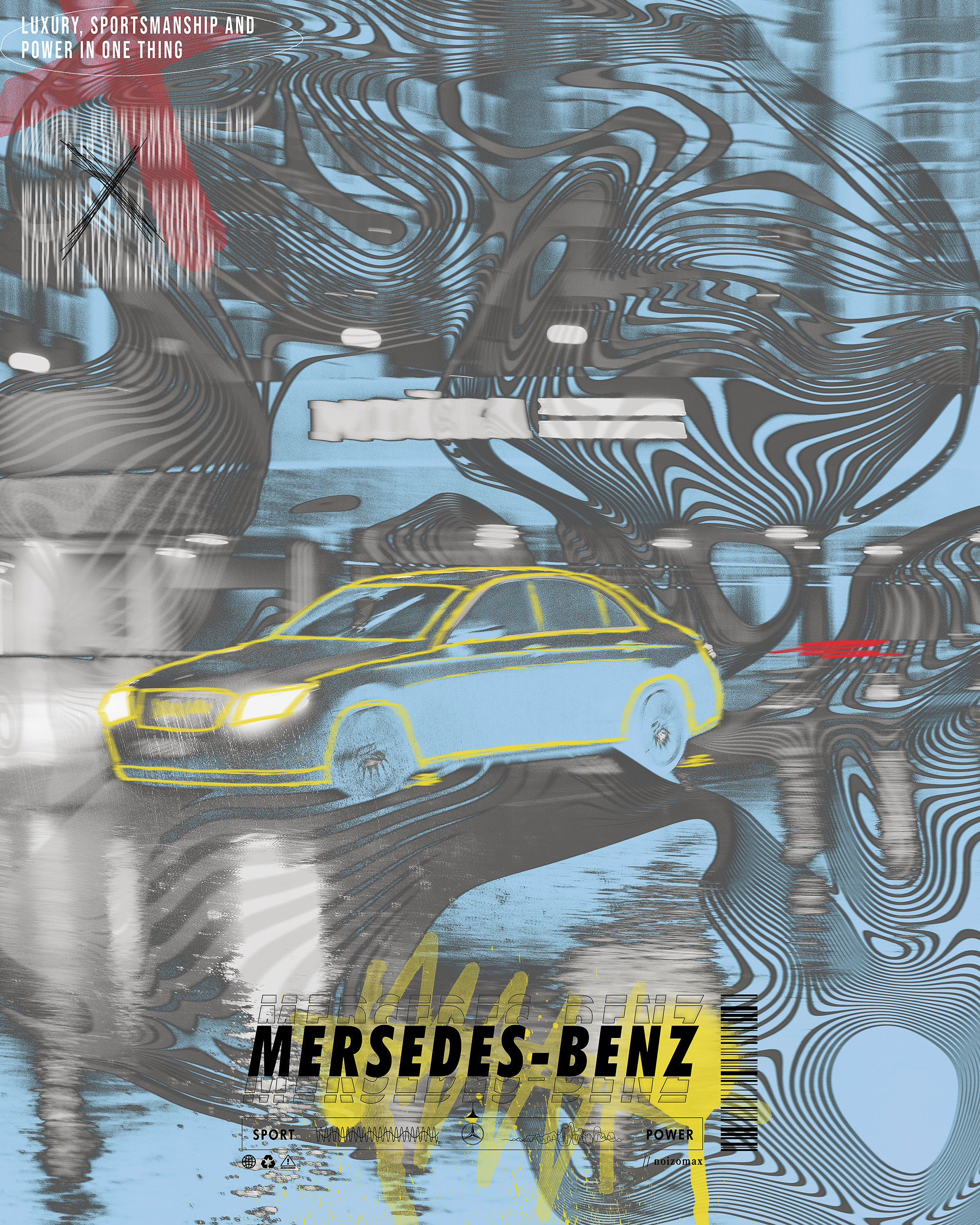 MERCEDES. NOIZOMAX Художественный фотограф в Дубай