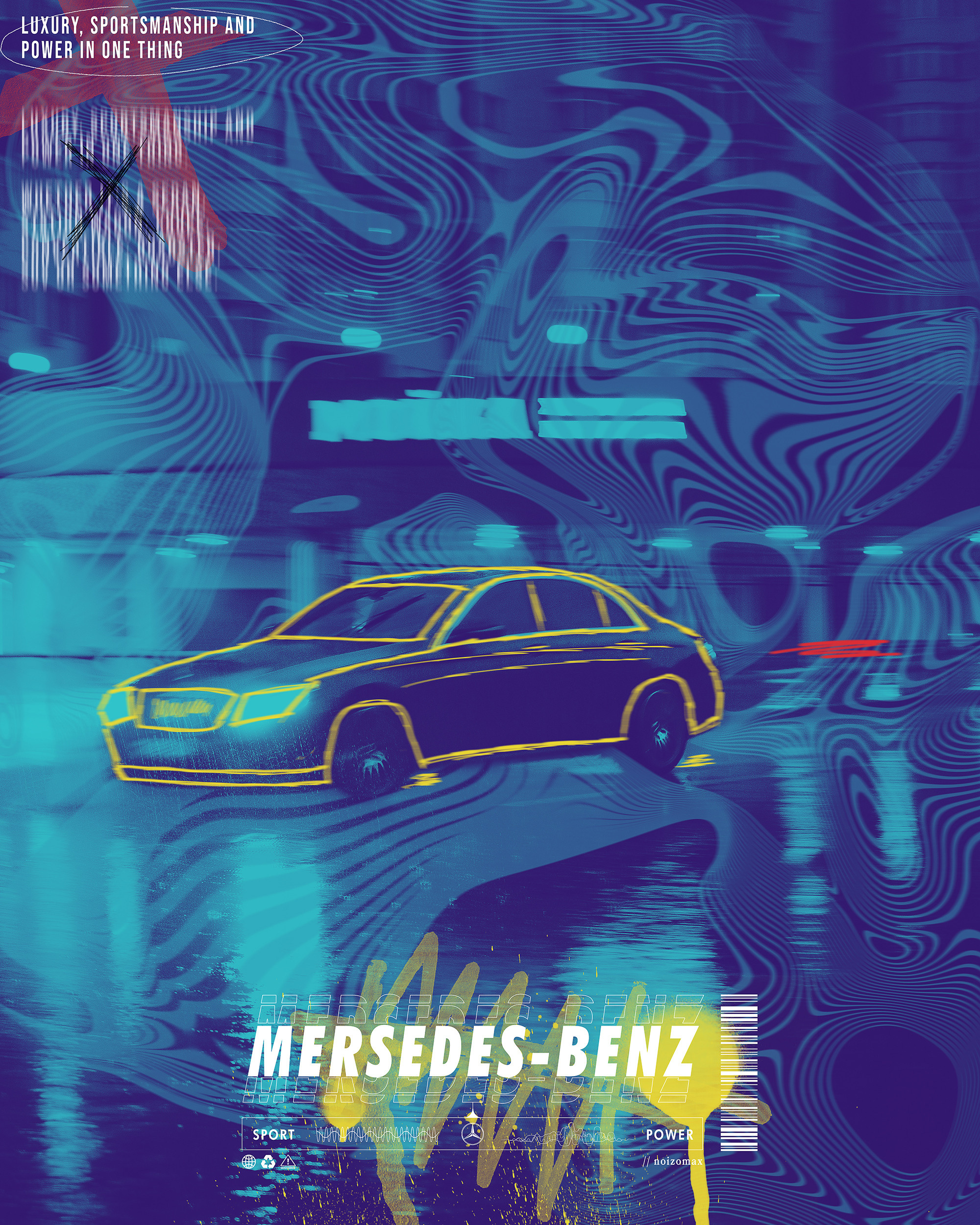 MERCEDES. NOIZOMAX Художественный фотограф в Дубай